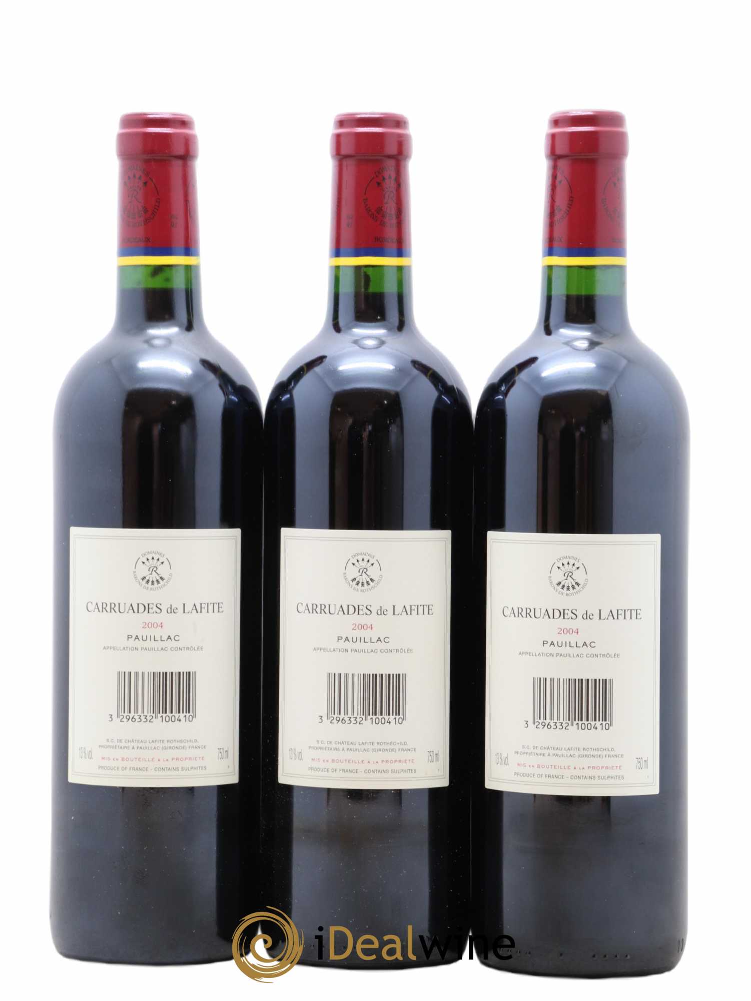 Carruades de Lafite Rothschild Second Vin 2004 - Lot de 12 bouteilles - 8