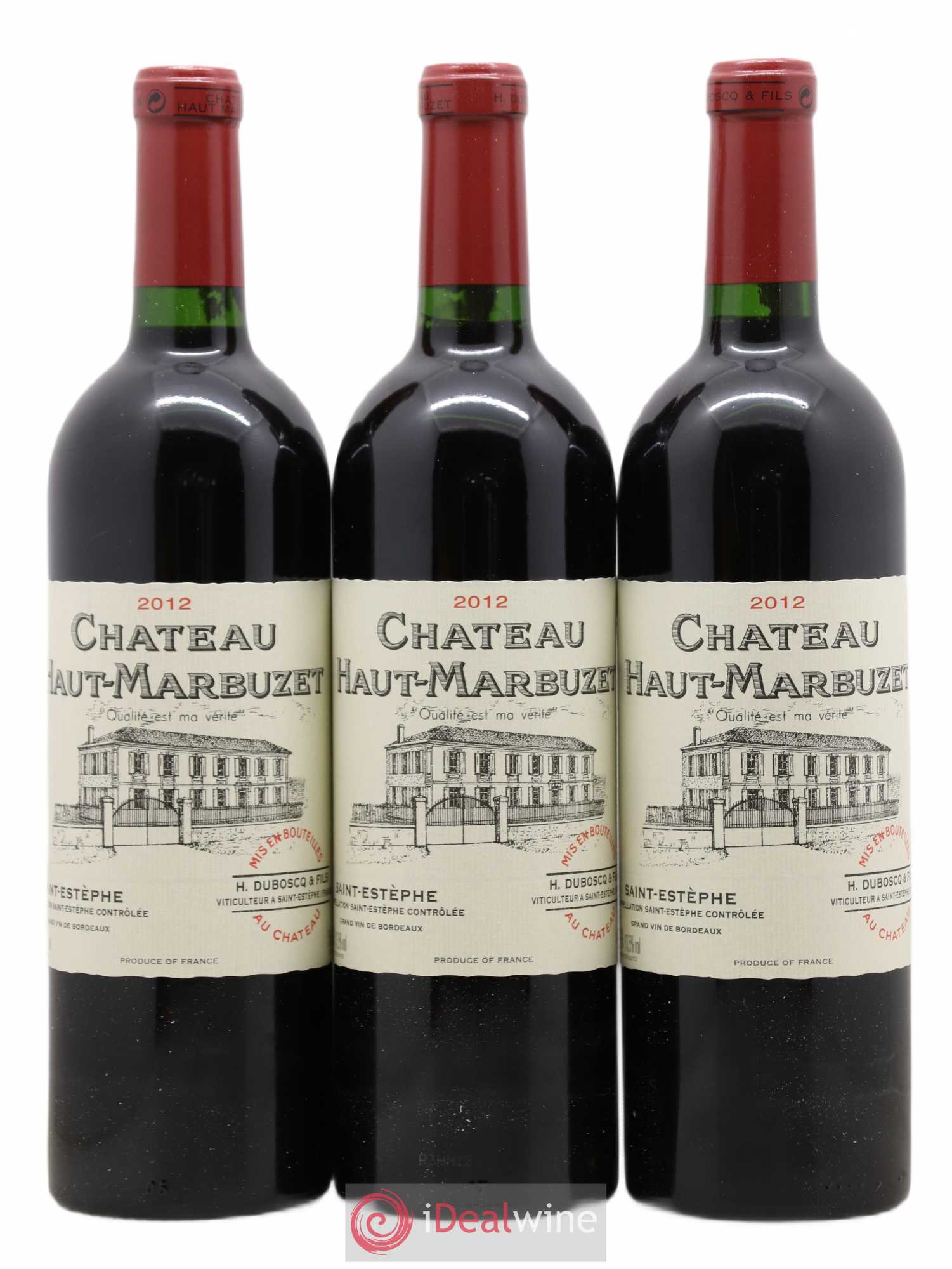 Château Haut Marbuzet 2012 - Lot de 6 bouteilles - 2