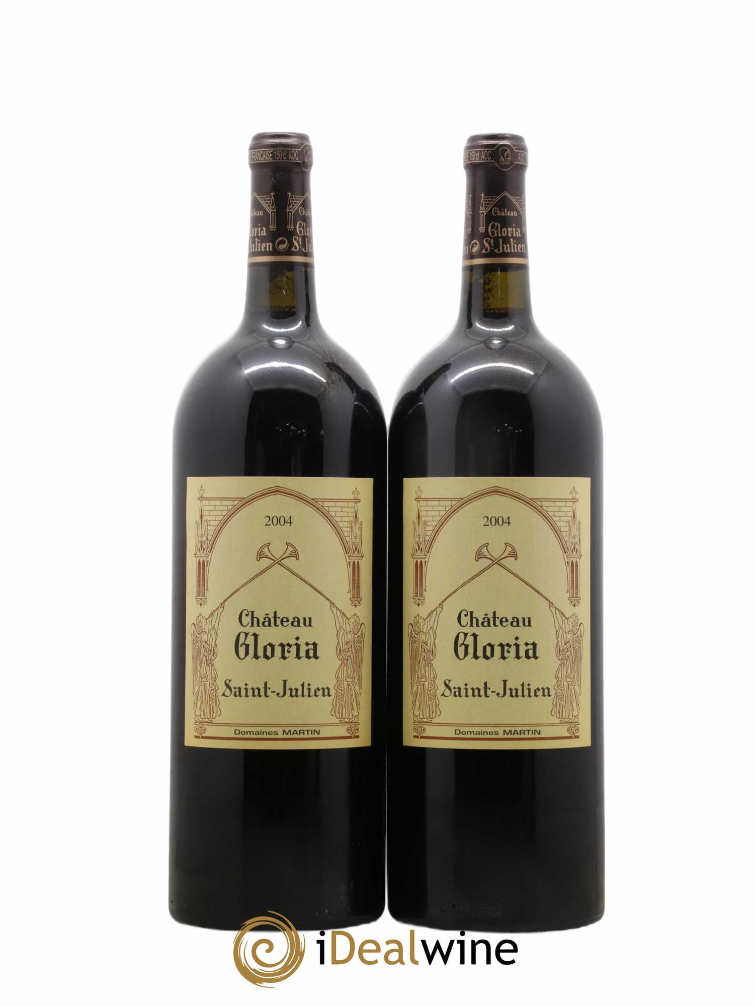 Château Gloria 2004 - Lot de 2 magnums - 0