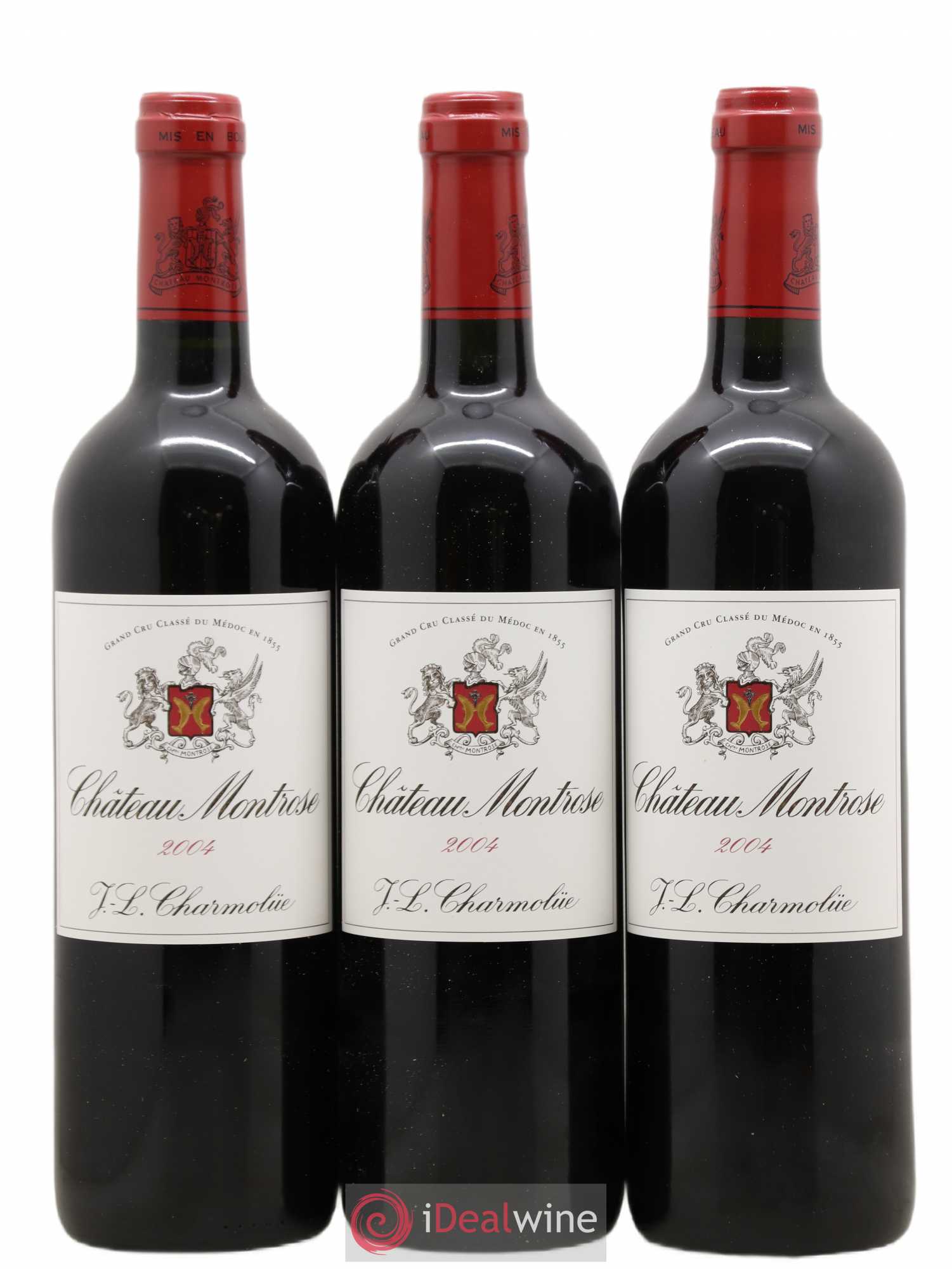 Château Montrose 2ème Grand Cru Classé 2004 - Lot de 12 bouteilles - 1
