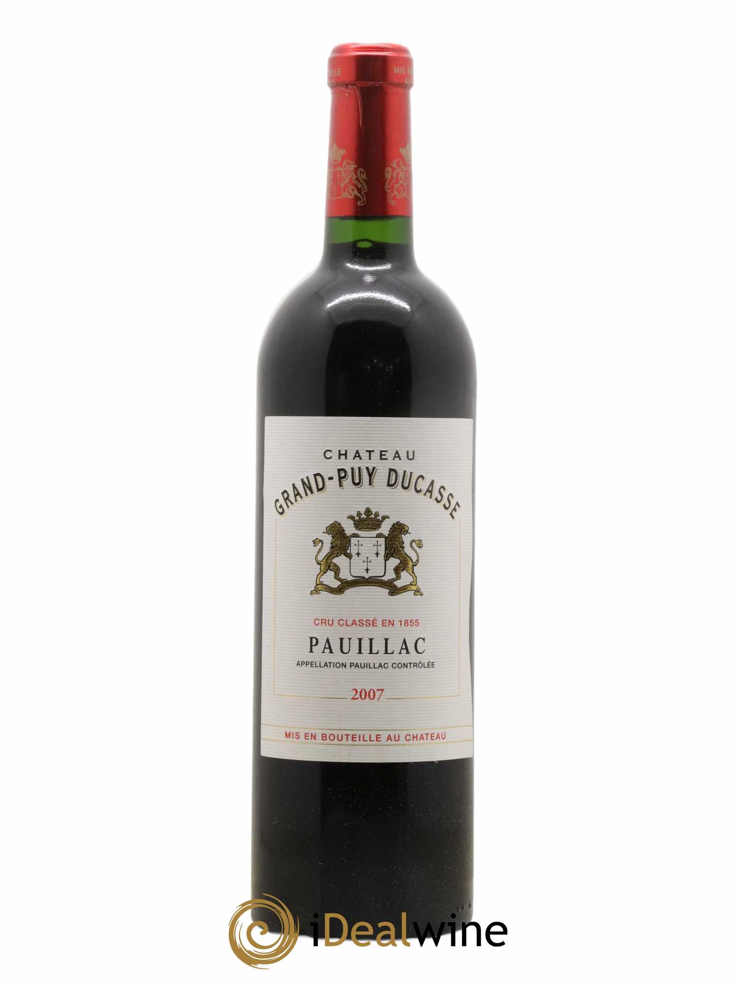 Château Grand Puy Ducasse 5ème Grand Cru Classé 2007 - Lot de 1 bouteille - 0