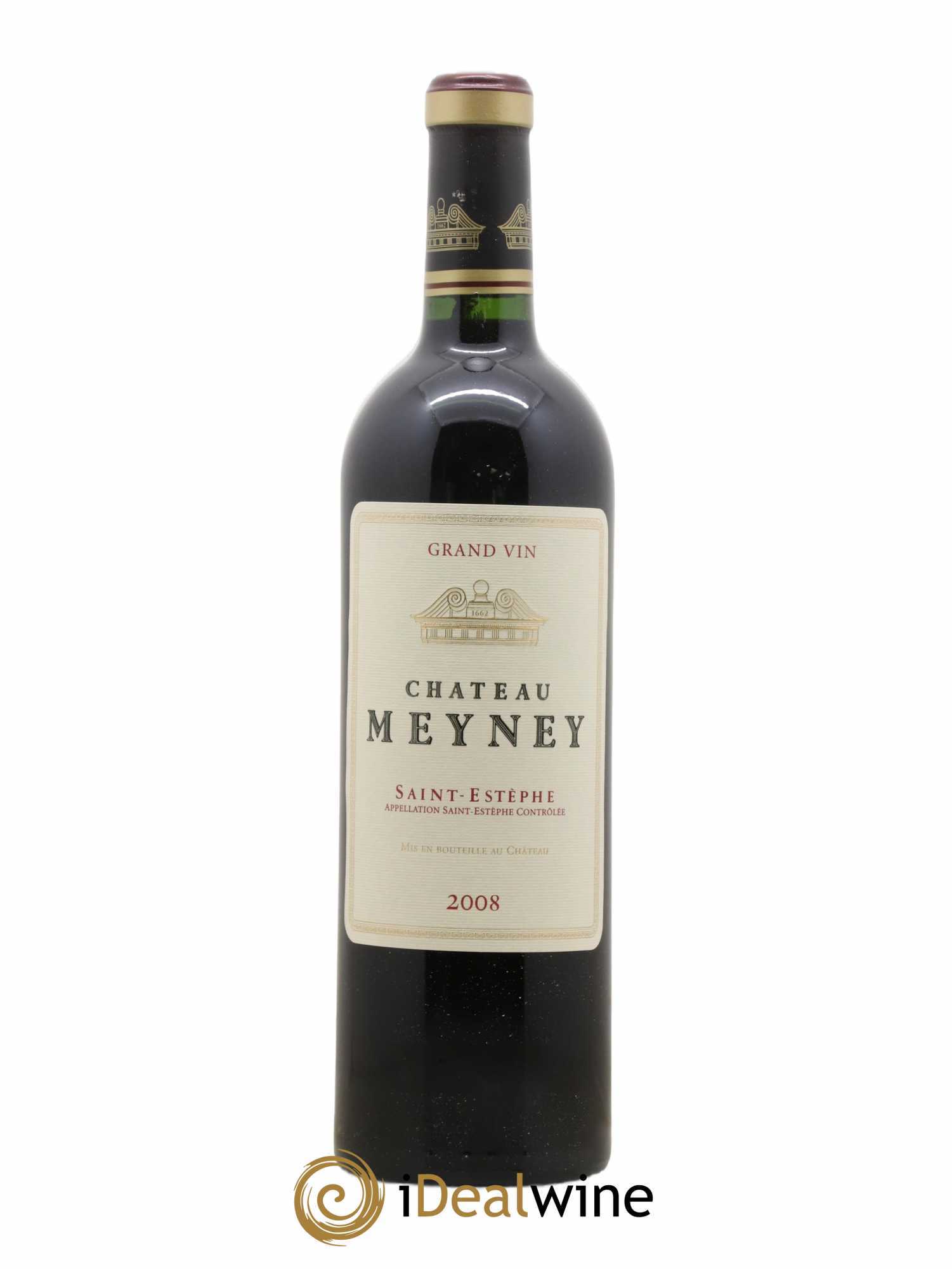 Château Meyney 2008 - Lot de 1 bouteille - 0