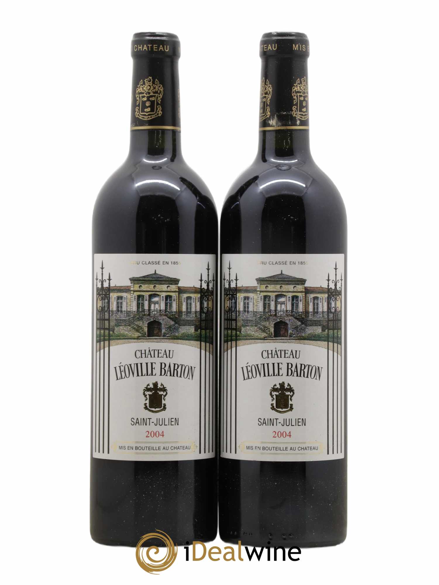 Château Léoville Barton 2ème Grand Cru Classé 2004 - Lot of 2 bottles - 0