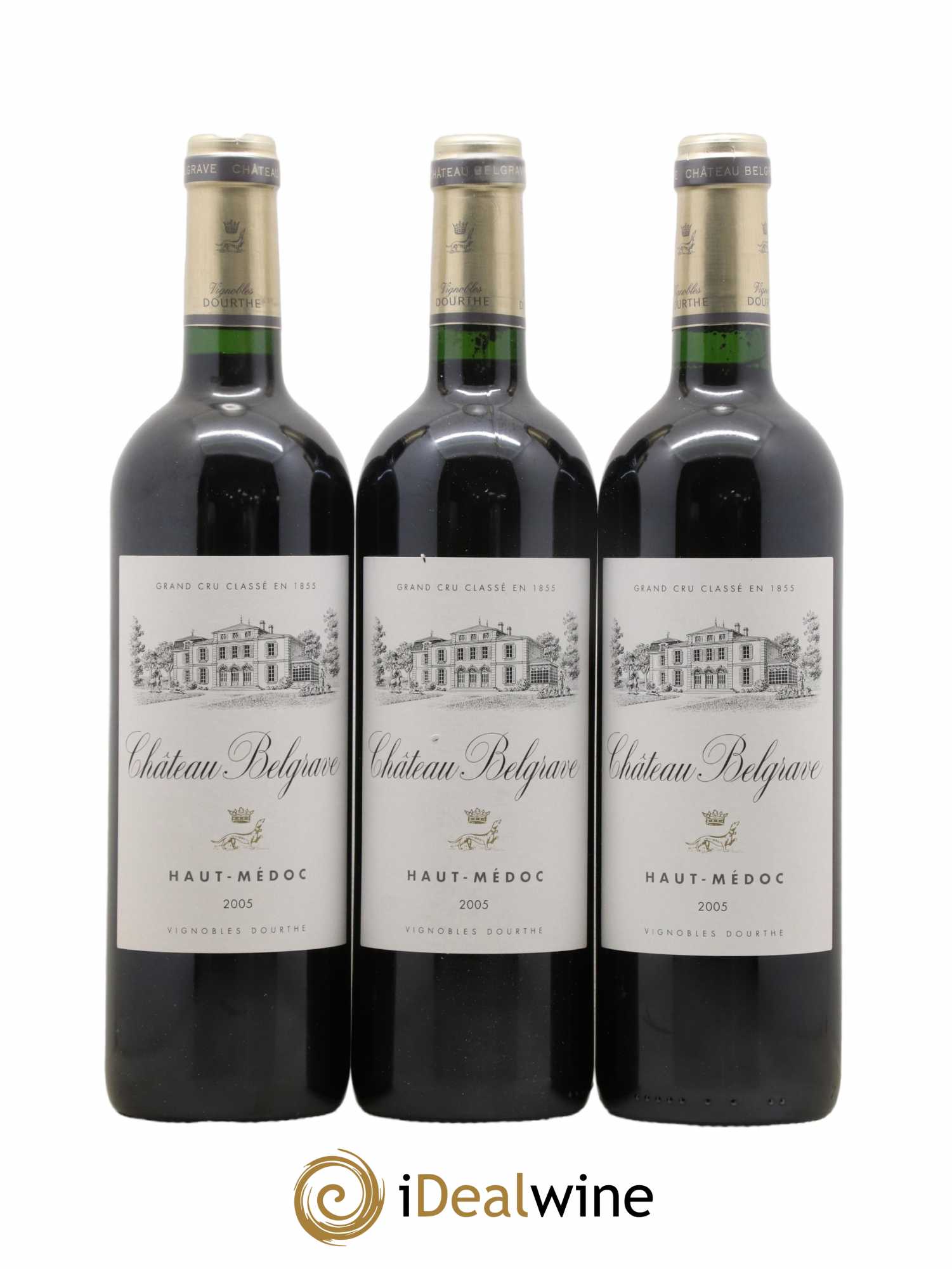 Château Belgrave 5ème Grand Cru Classé 2005 - Lot de 6 bouteilles - 2
