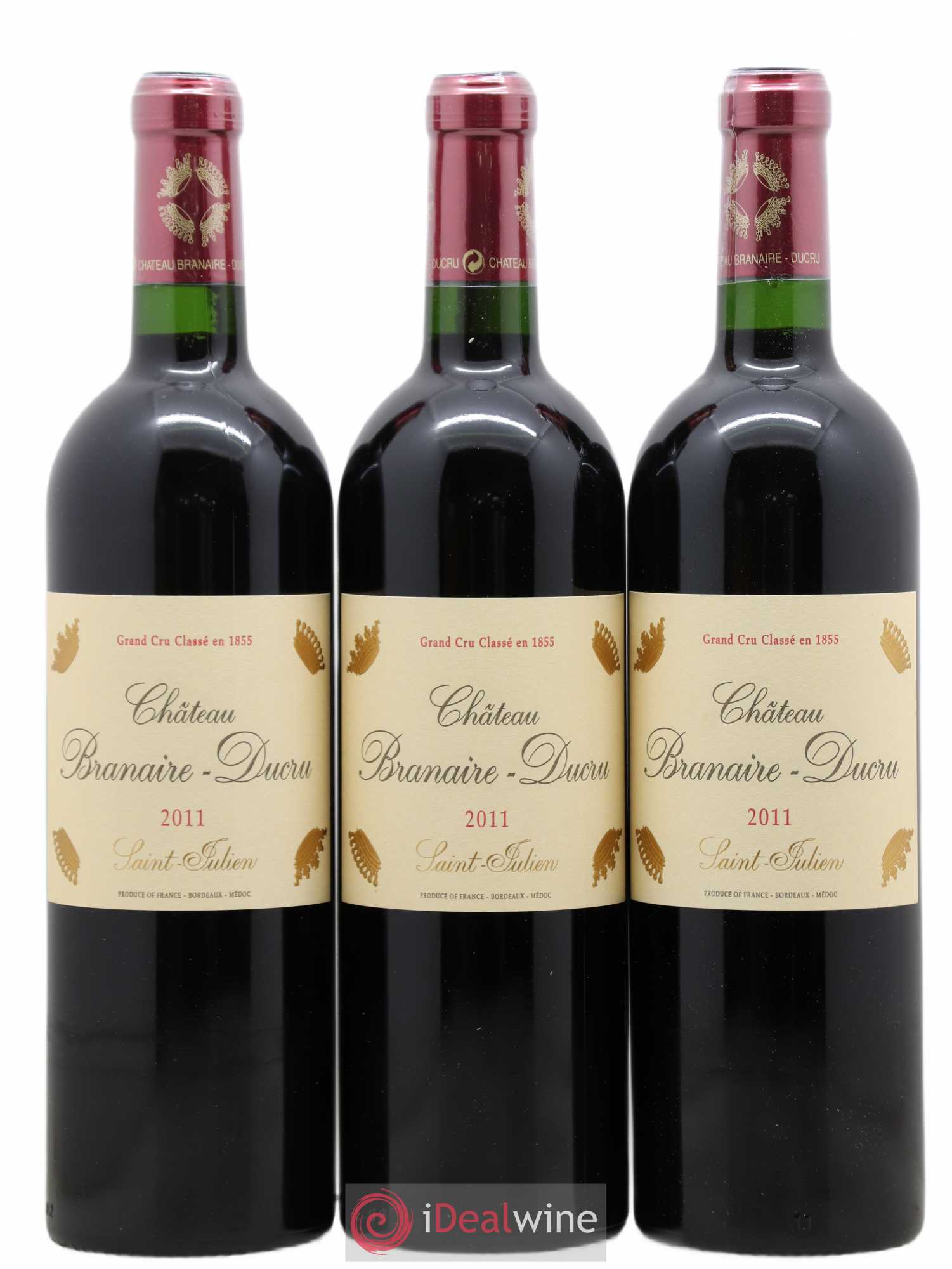 Château Branaire Ducru 4ème Grand Cru Classé 2011 - Lot de 12 bouteilles - 2
