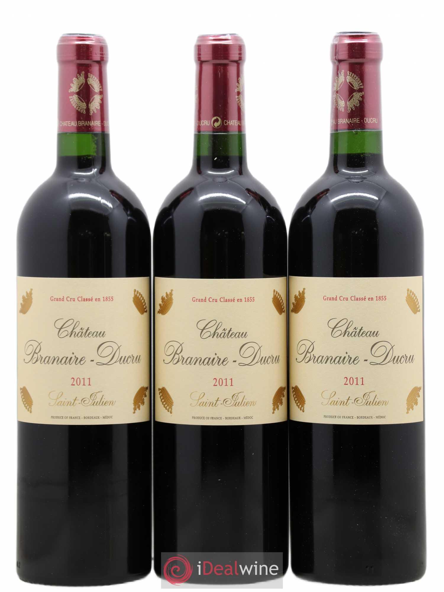 Château Branaire Ducru 4ème Grand Cru Classé 2011 - Lot de 12 bouteilles - 3