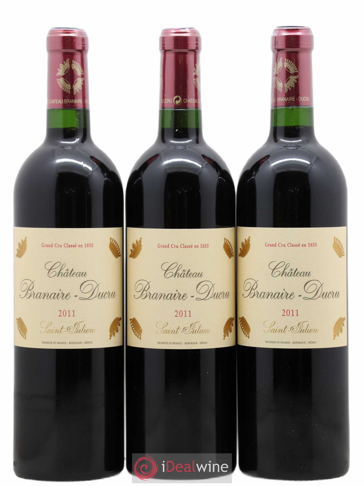 Château Branaire Ducru 4ème Grand Cru Classé 2011 - Lot de 12 bouteilles - 4