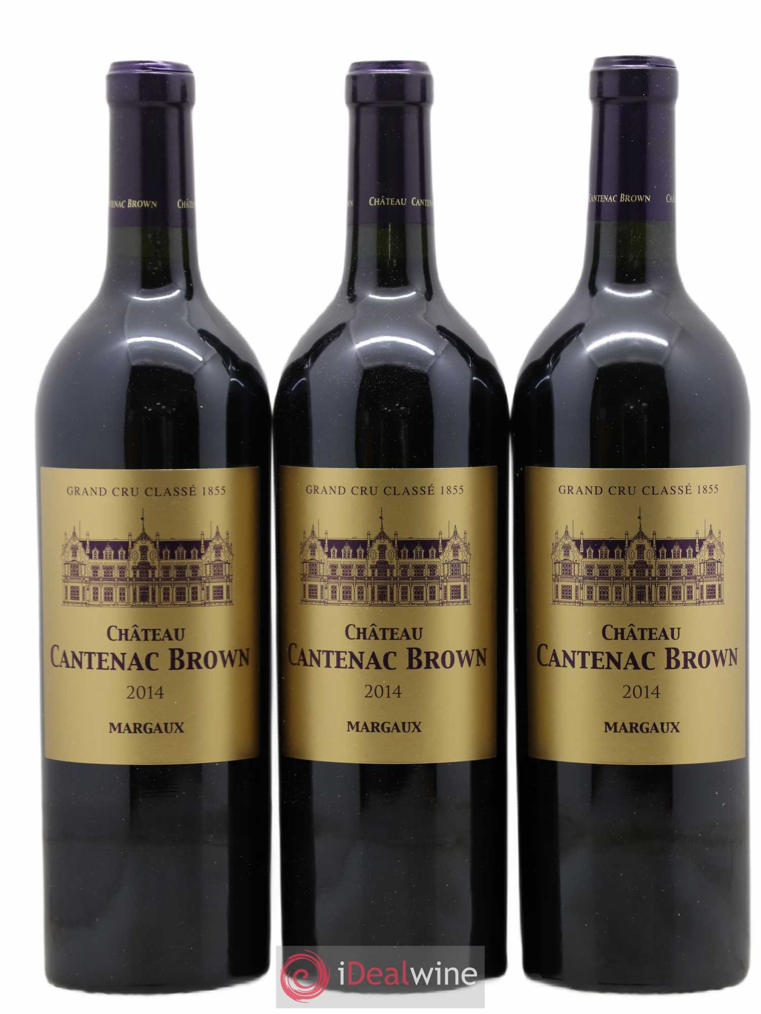 Château Cantenac Brown 3ème Grand Cru Classé 2014 - Lot de 6 bouteilles - 1