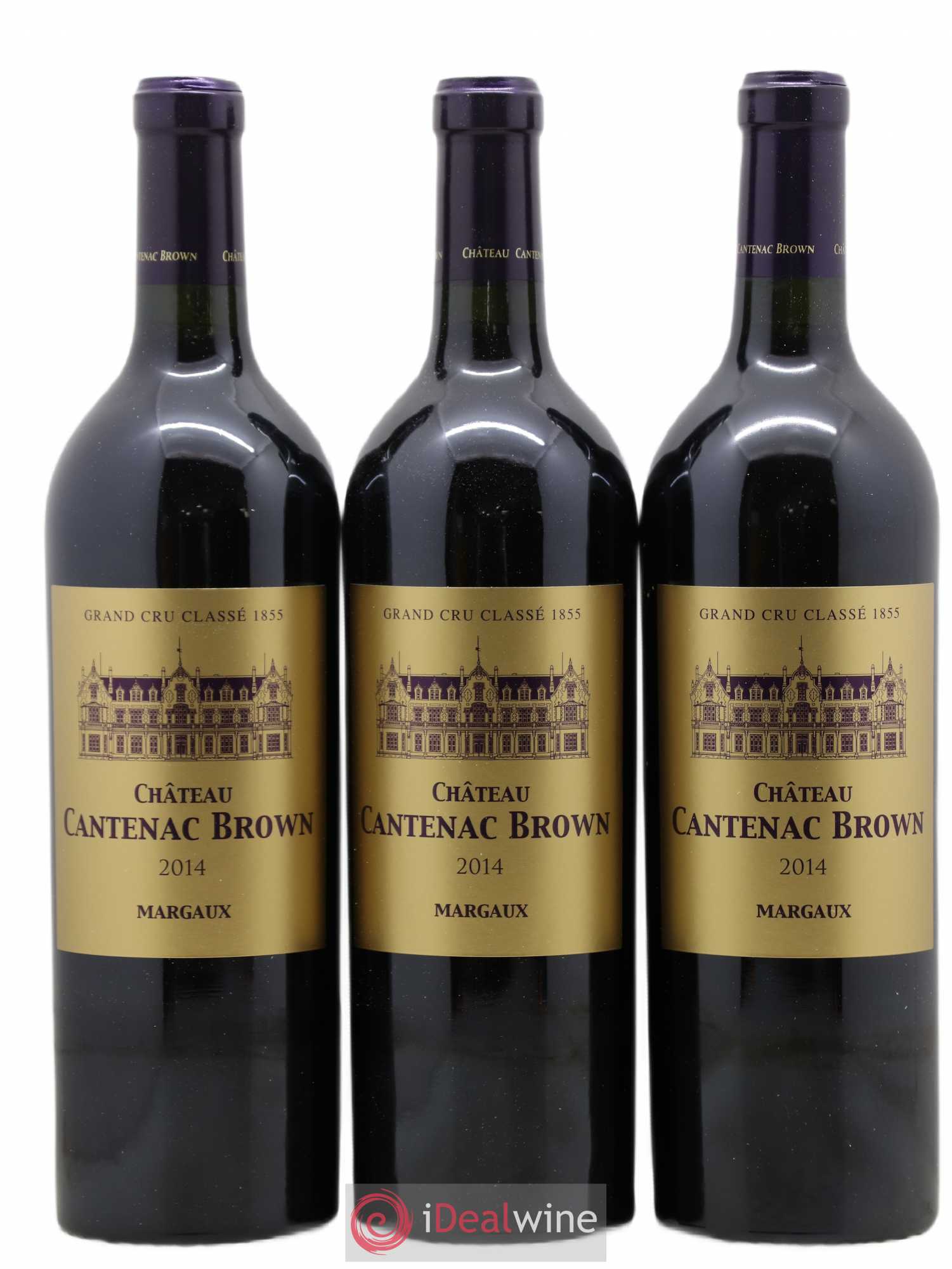 Château Cantenac Brown 3ème Grand Cru Classé 2014 - Lot de 6 bouteilles - 2