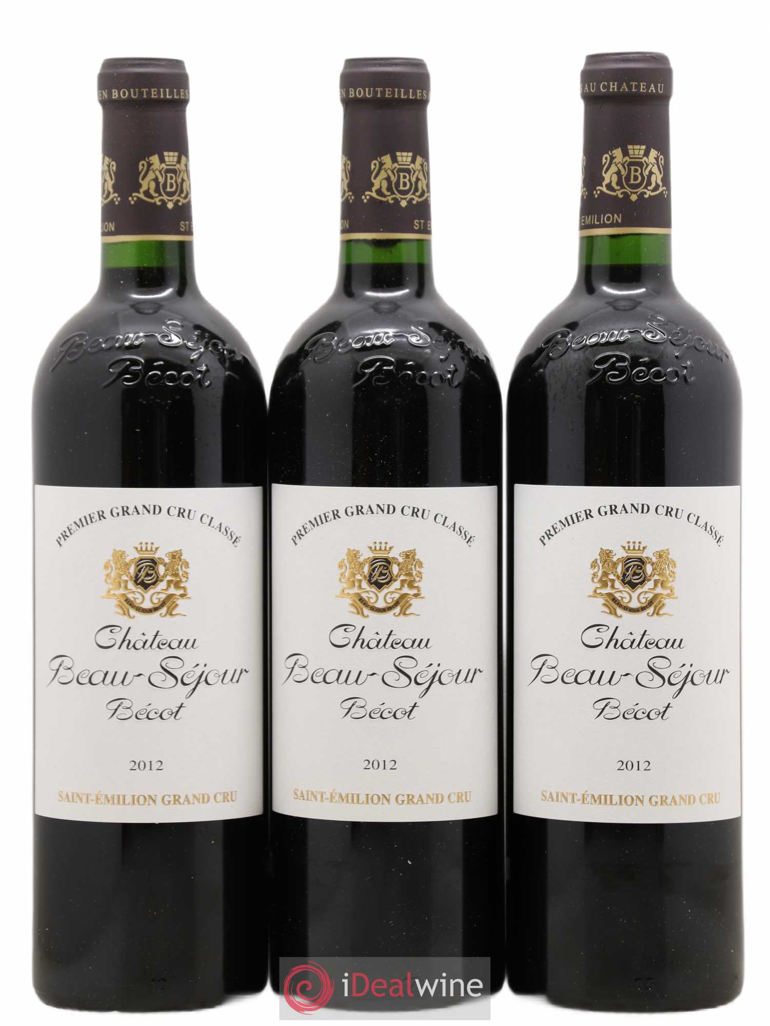 Château Beau-Séjour Bécot 1er Grand Cru Classé B 2012 - Lot de 6 bouteilles - 2