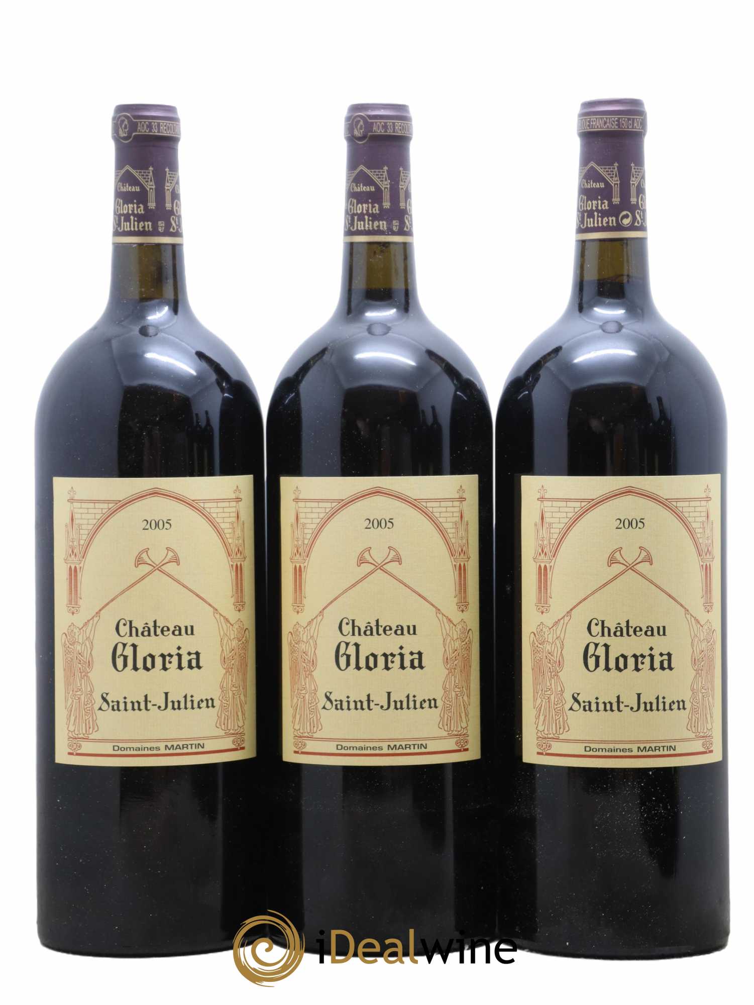 Château Gloria 2005 - Lot de 6 magnums - 1