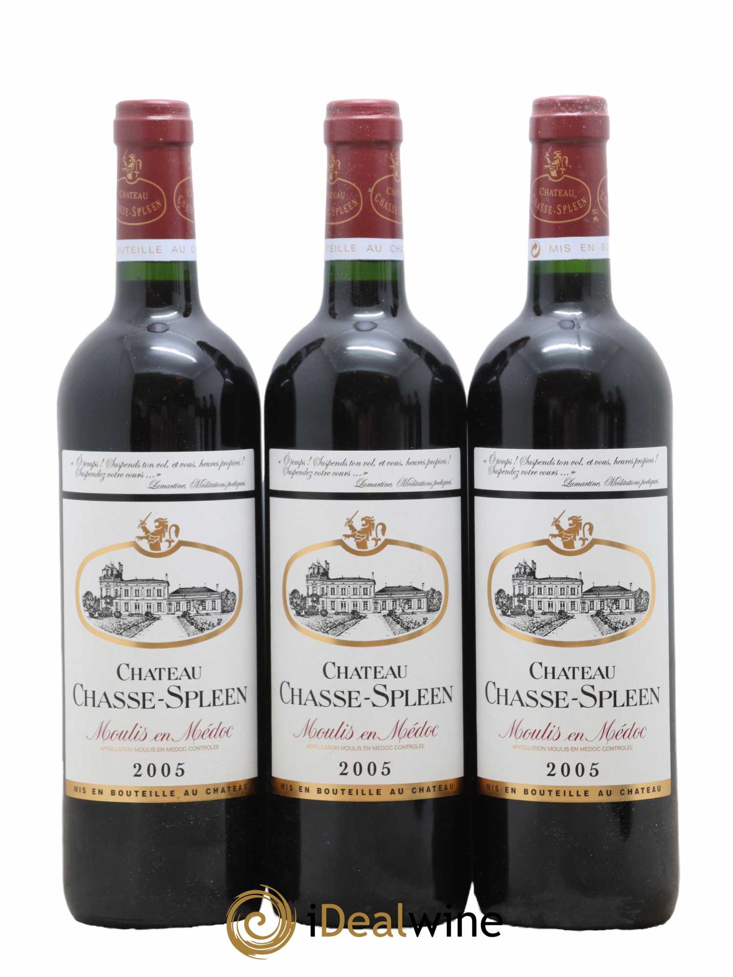 Château Chasse Spleen 2005 - Lot de 6 bouteilles - 1