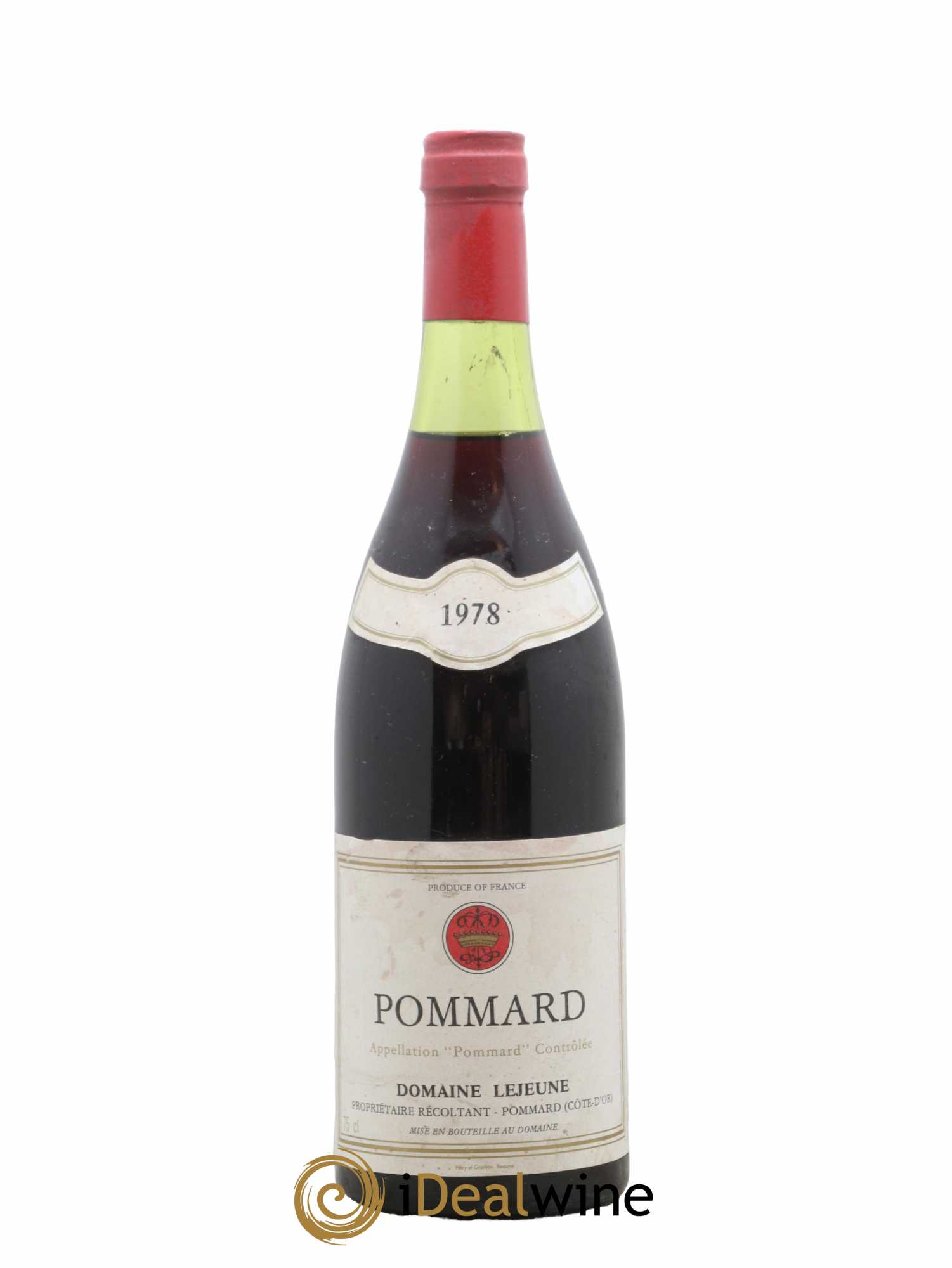 Pommard Domaine Lejeune 1978 - Lot de 1 bouteille - 0