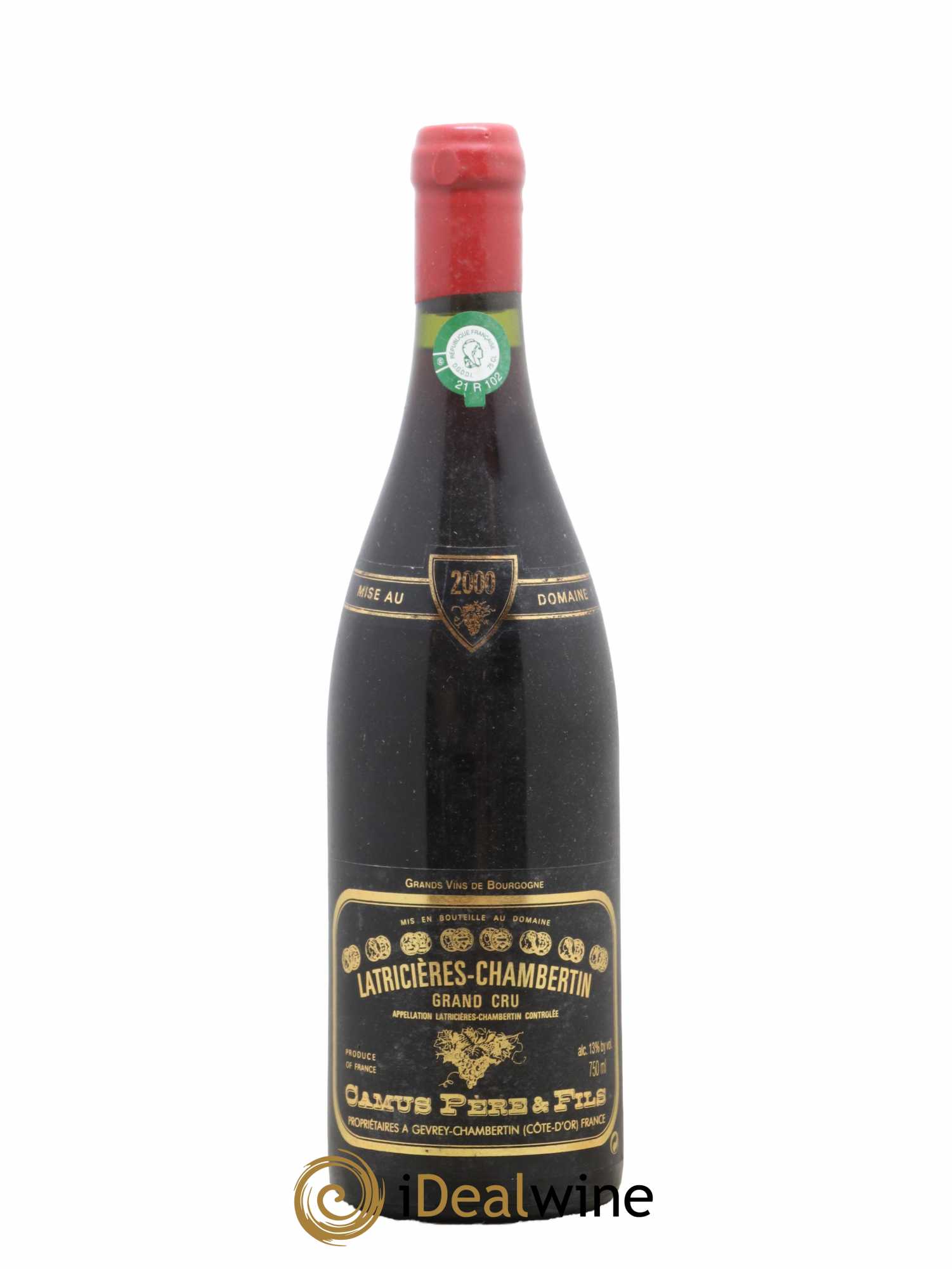 Latricières-Chambertin Grand Cru Camus Père et Fils (Domaine) 2000 - Lot de 1 bouteille - 0