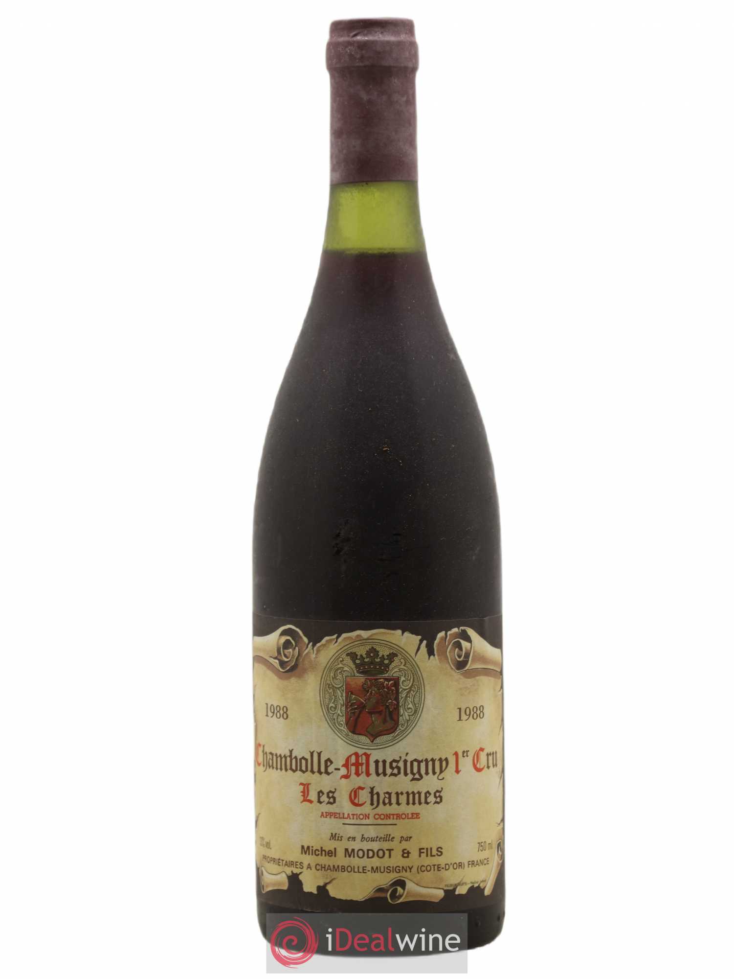 Chambolle-Musigny 1er Cru Les Charmes Michel Modot 1988 - Lot de 1 bouteille - 0