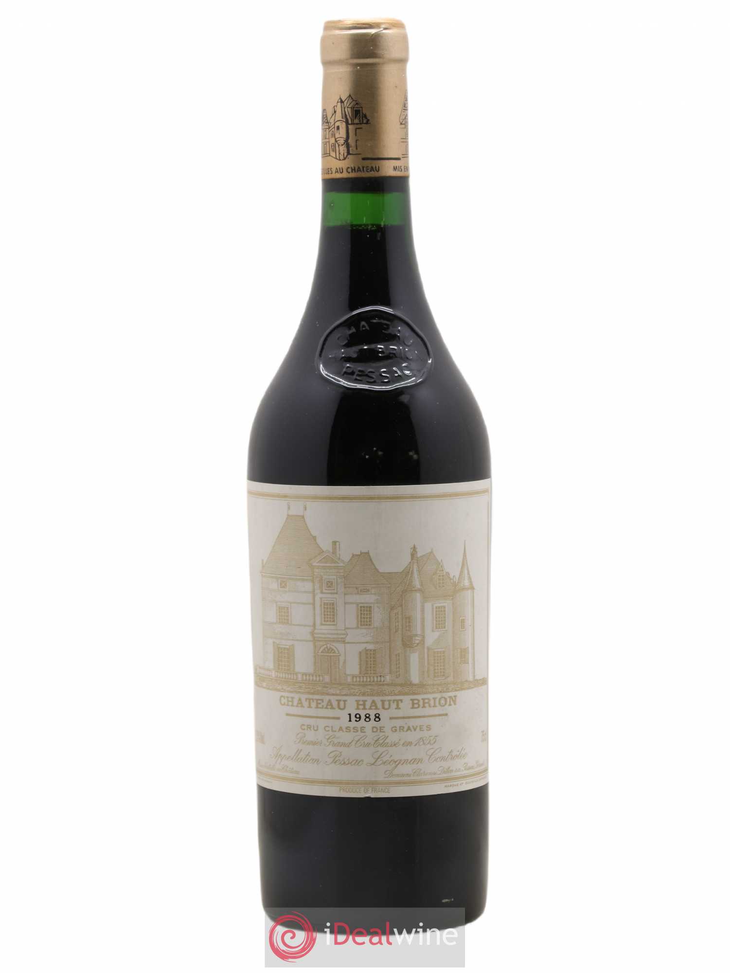 Château Haut Brion 1er Grand Cru Classé 1988 - Lot de 1 bouteille - 0