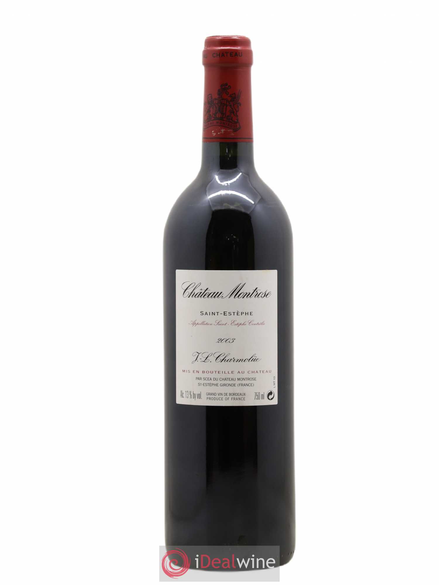 Château Montrose 2ème Grand Cru Classé 2003 - Lot de 1 bouteille - 1