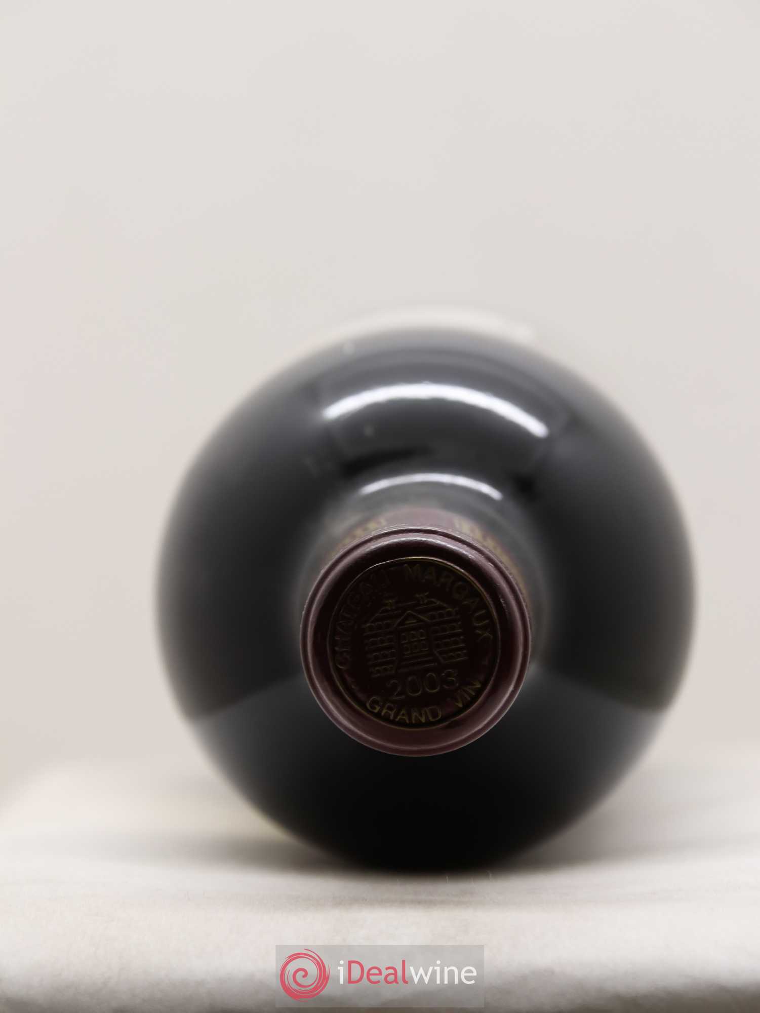 Château Margaux 1er Grand Cru Classé 2003 - Lot de 1 bouteille - 1