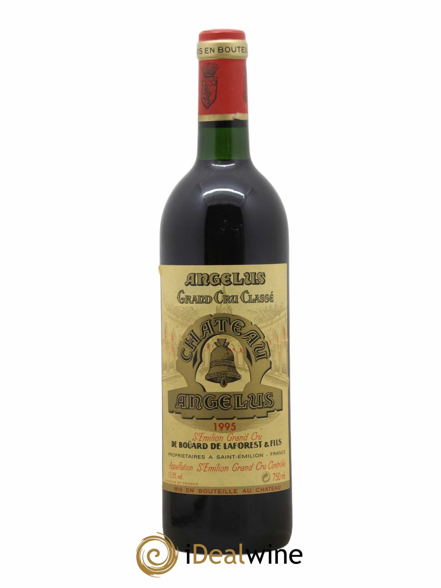 Château Angélus 1er Grand Cru Classé A 1995 - Lot de 1 bouteille - 0