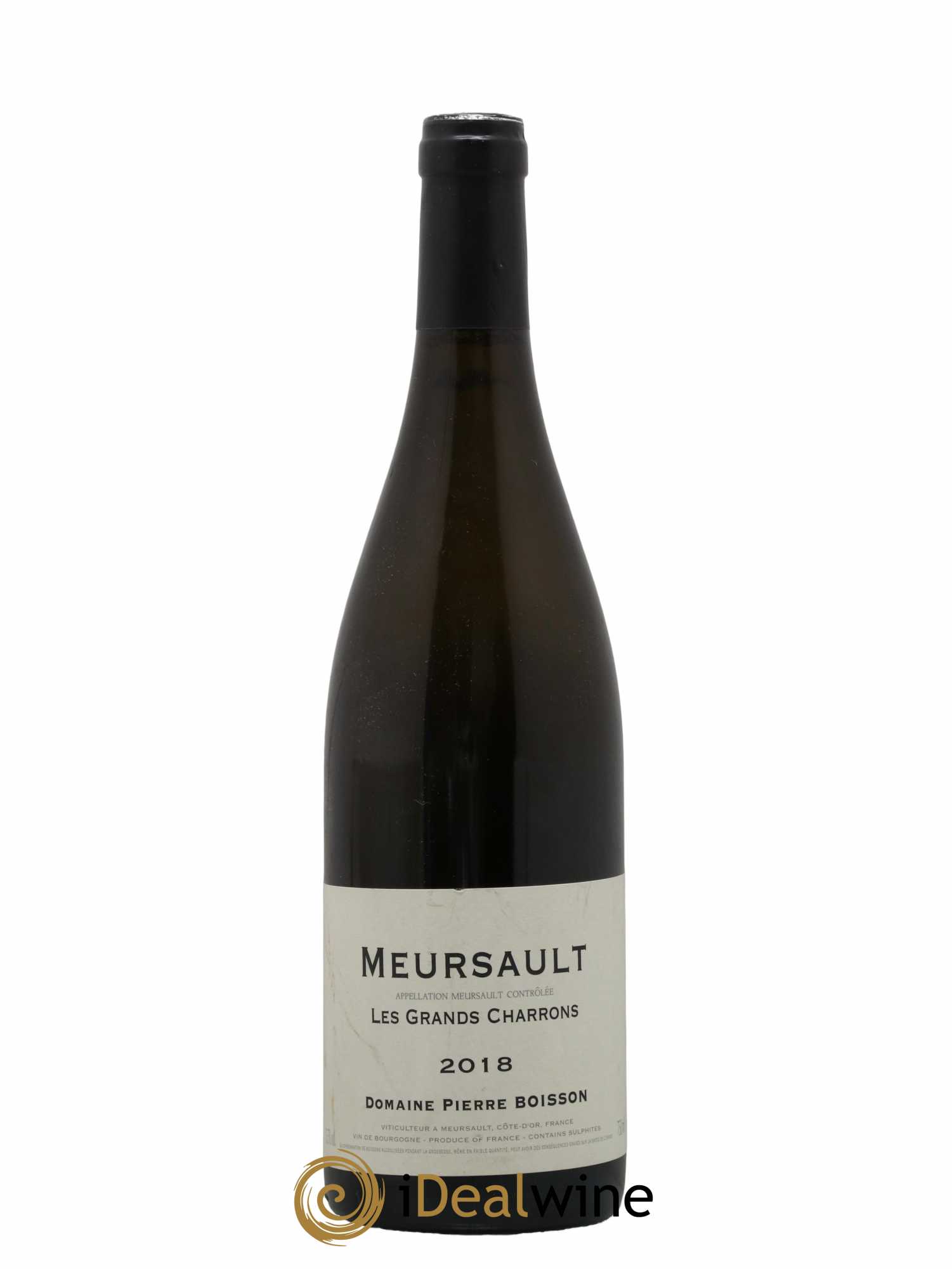 Meursault Les Grands Charrons Pierre Boisson (Domaine) 2018 - Lot de 1 bouteille - 0