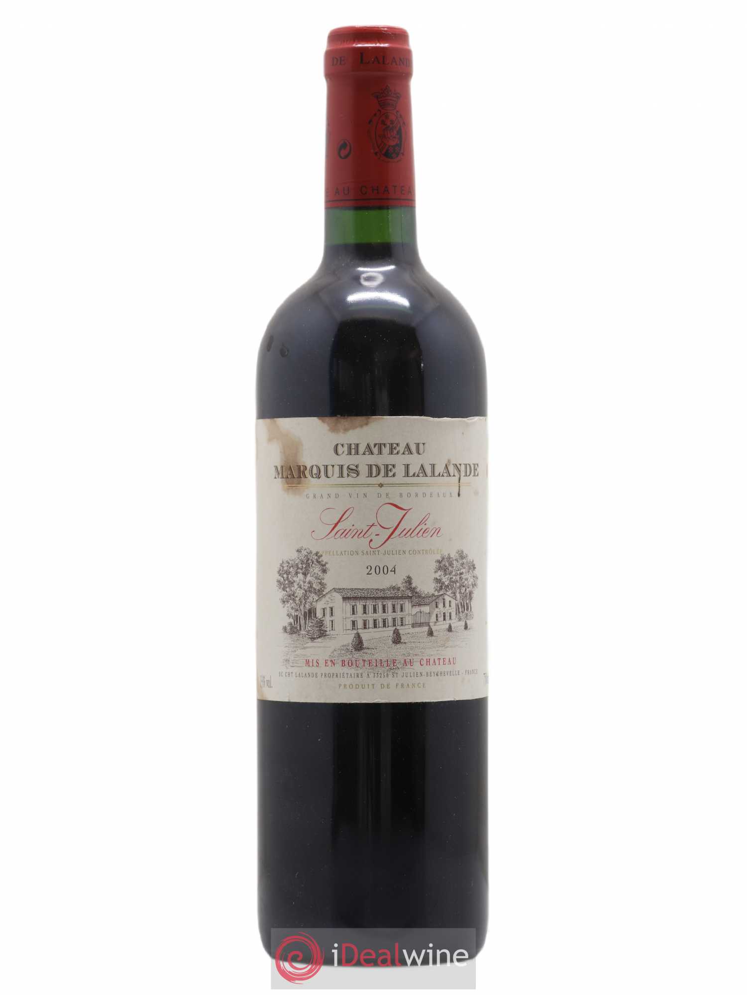 Saint-Julien Château Marquis de Lalande 2004 - Posten von 1 Flasche - 0