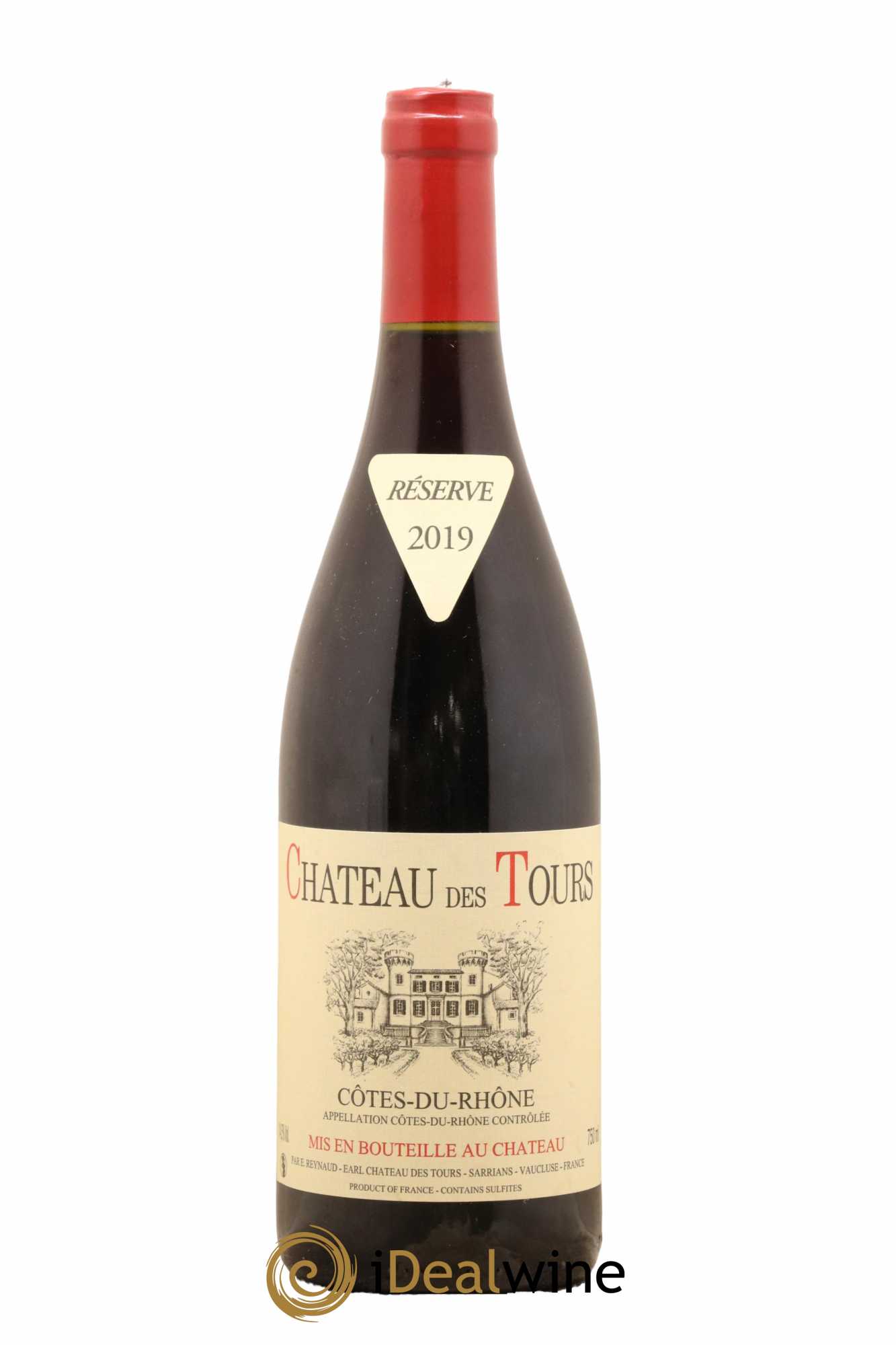 Côtes-du-Rhône Château des Tours Emmanuel Reynaud 2019 - Lot de 1 bouteille - 0