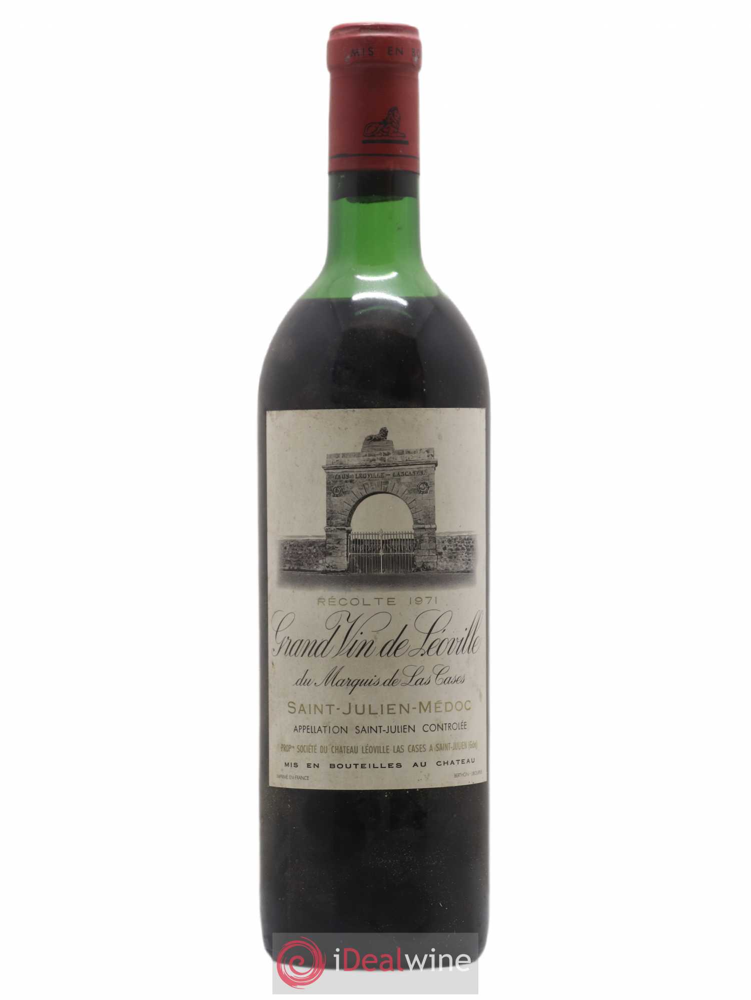 Château Léoville Las Cases 2ème Grand Cru Classé 1971 - Lot de 1 bouteille - 0