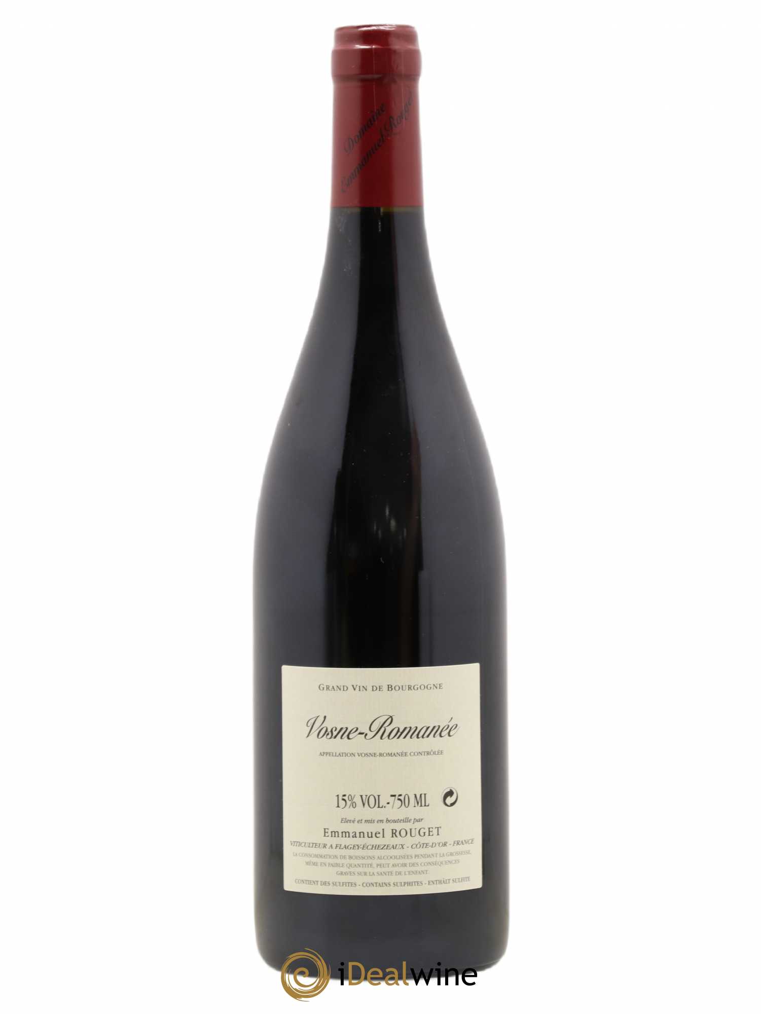 Vosne-Romanée Emmanuel Rouget 2019 - Lot de 1 bouteille - 1