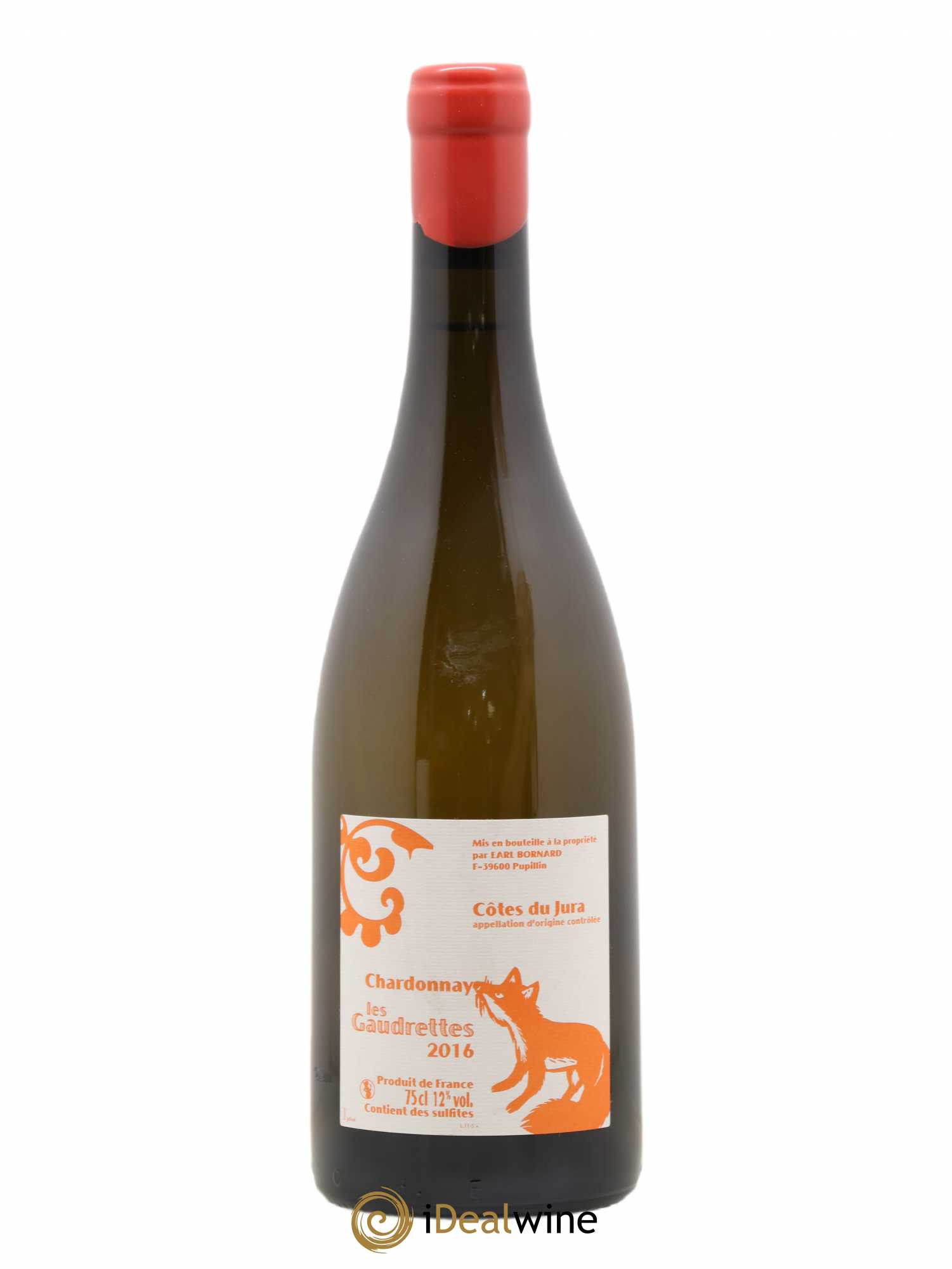 Côtes du Jura Les Gaudrettes Bornard 2016 - Lot de 1 bouteille - 0