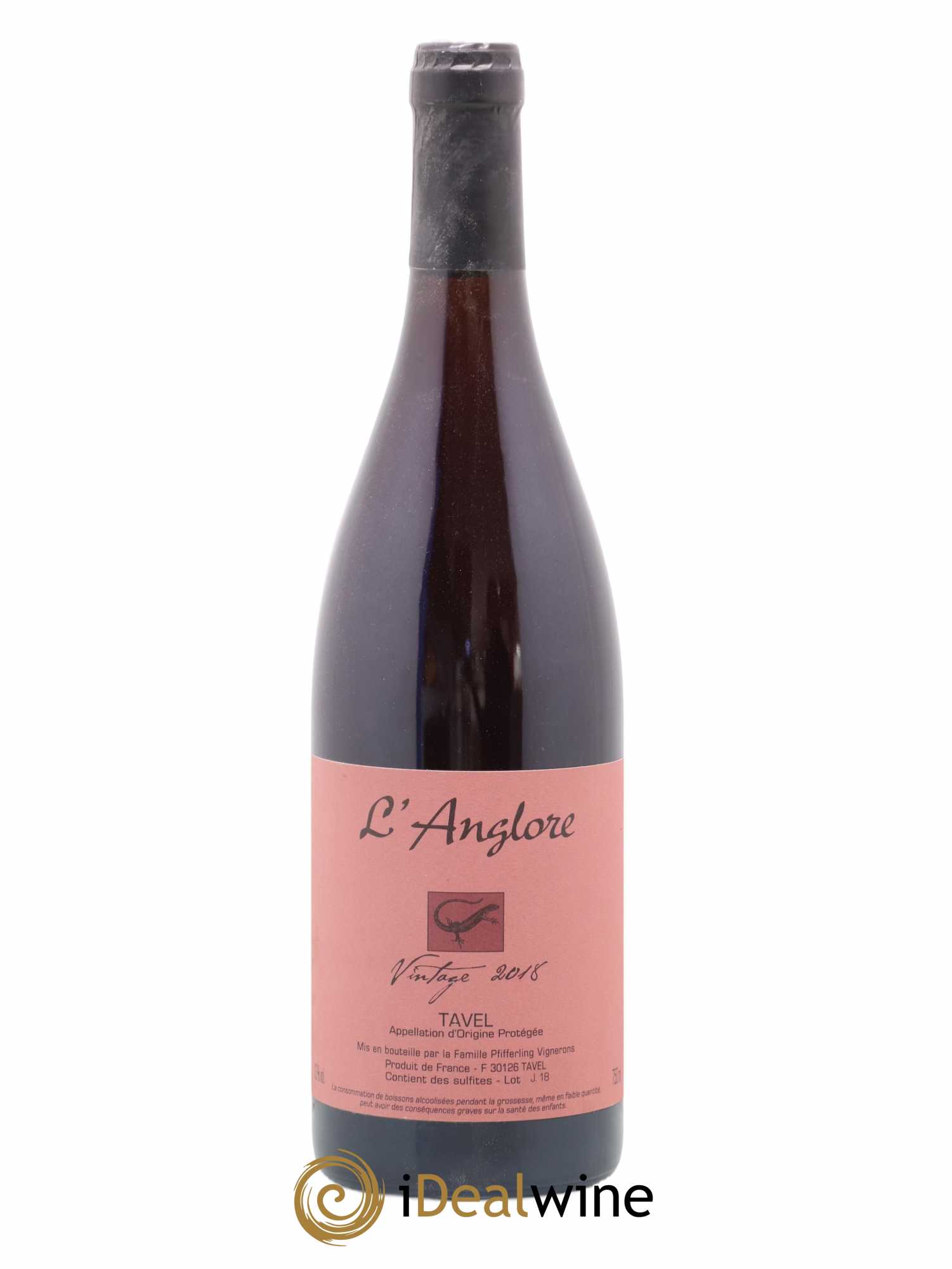 Tavel Vintage L'Anglore 2018 - Lot de 1 bouteille - 0