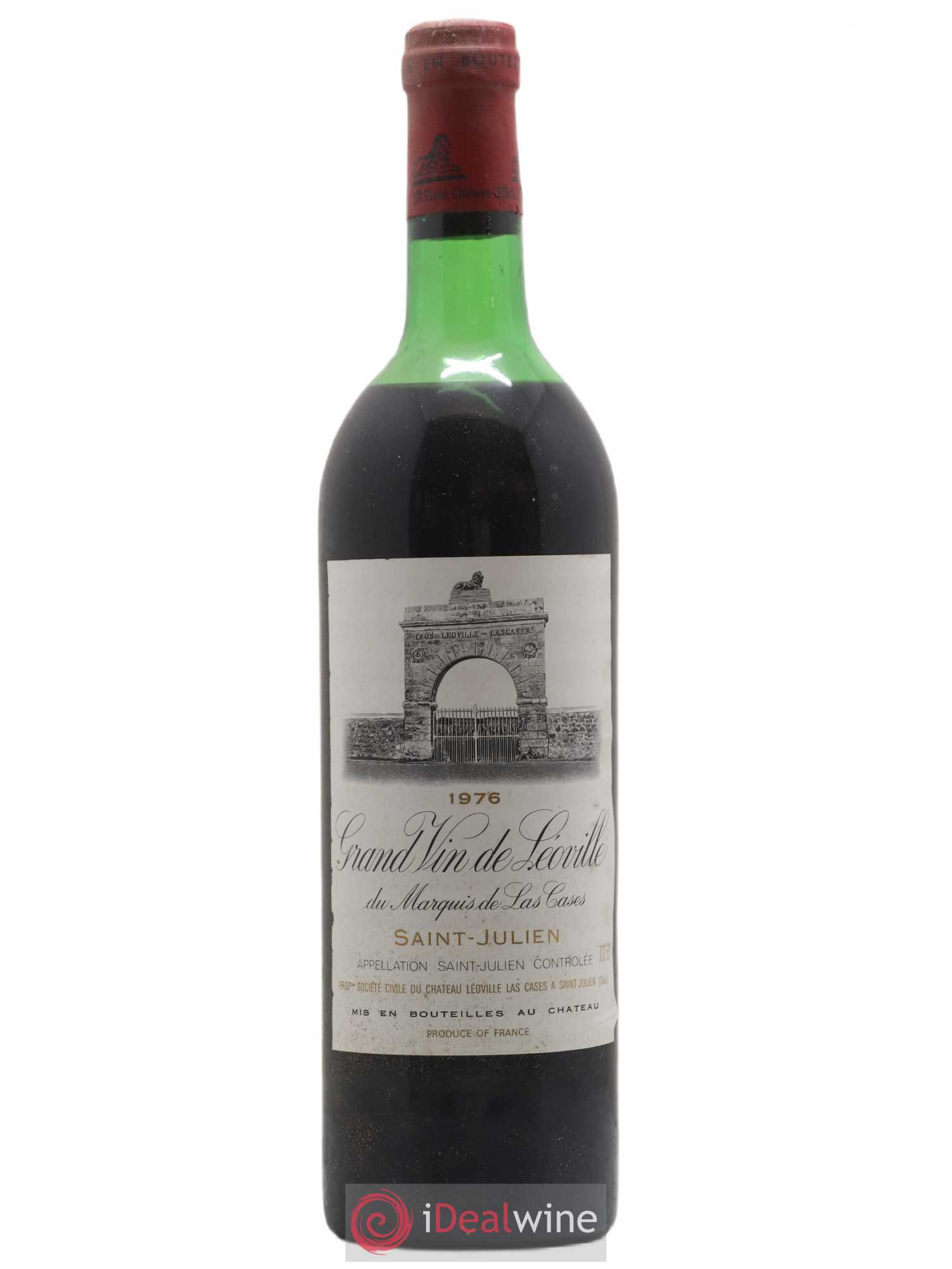 Château Léoville Las Cases 2ème Grand Cru Classé 1976 - Lot de 1 bouteille - 0