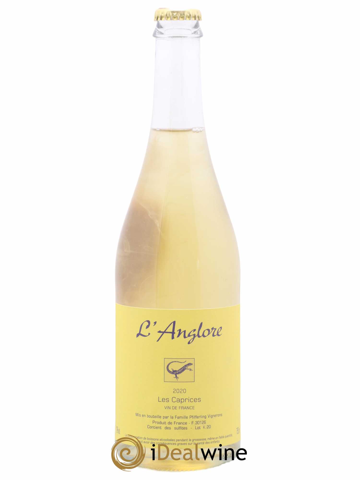 Vin de France Les Caprices L'Anglore 2020 - Lot de 1 bouteille - 0