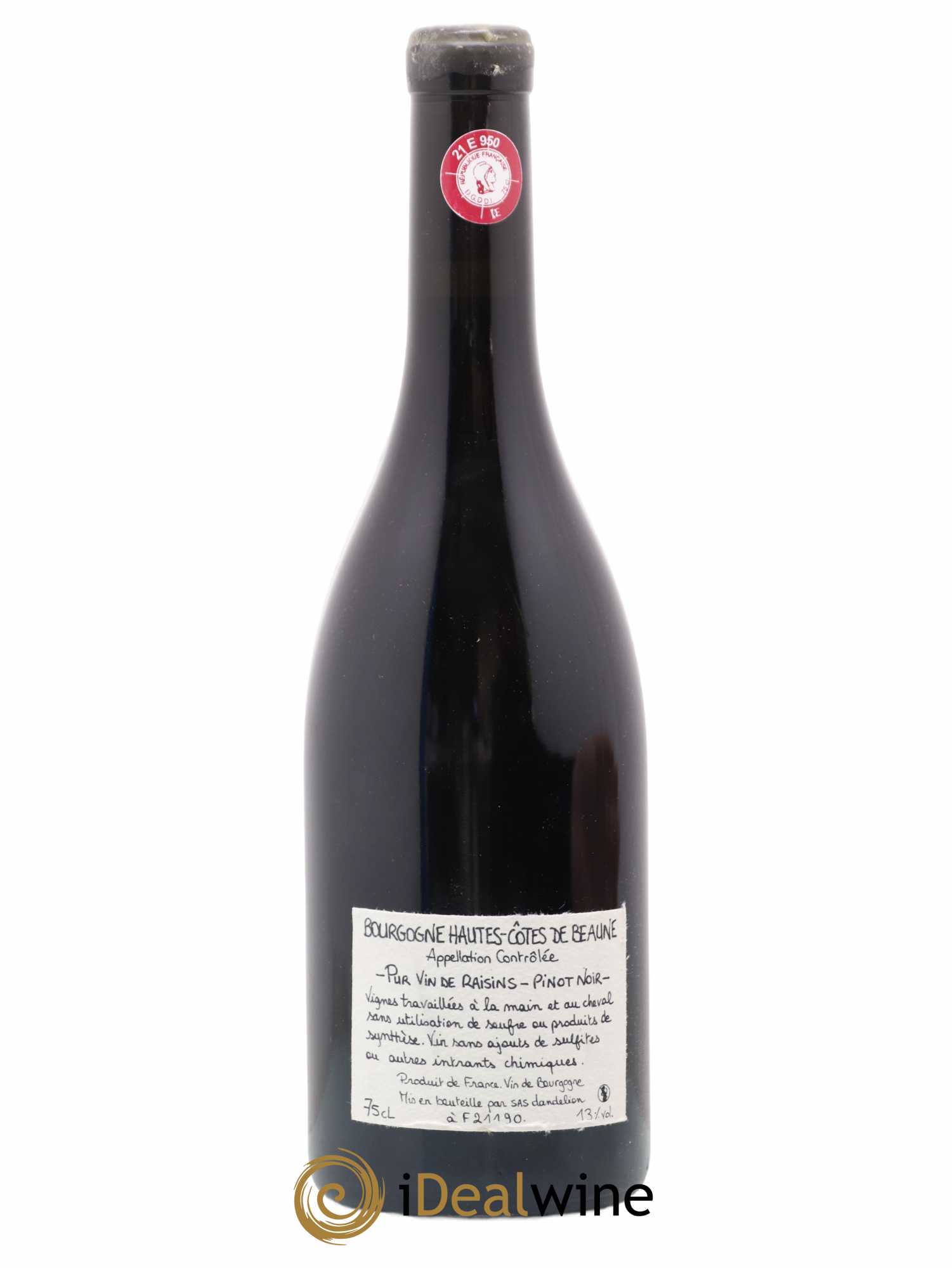 Hautes-Côtes de Beaune Nature Dandelion (Domaine) 2020 - Lot de 1 bouteille - 1