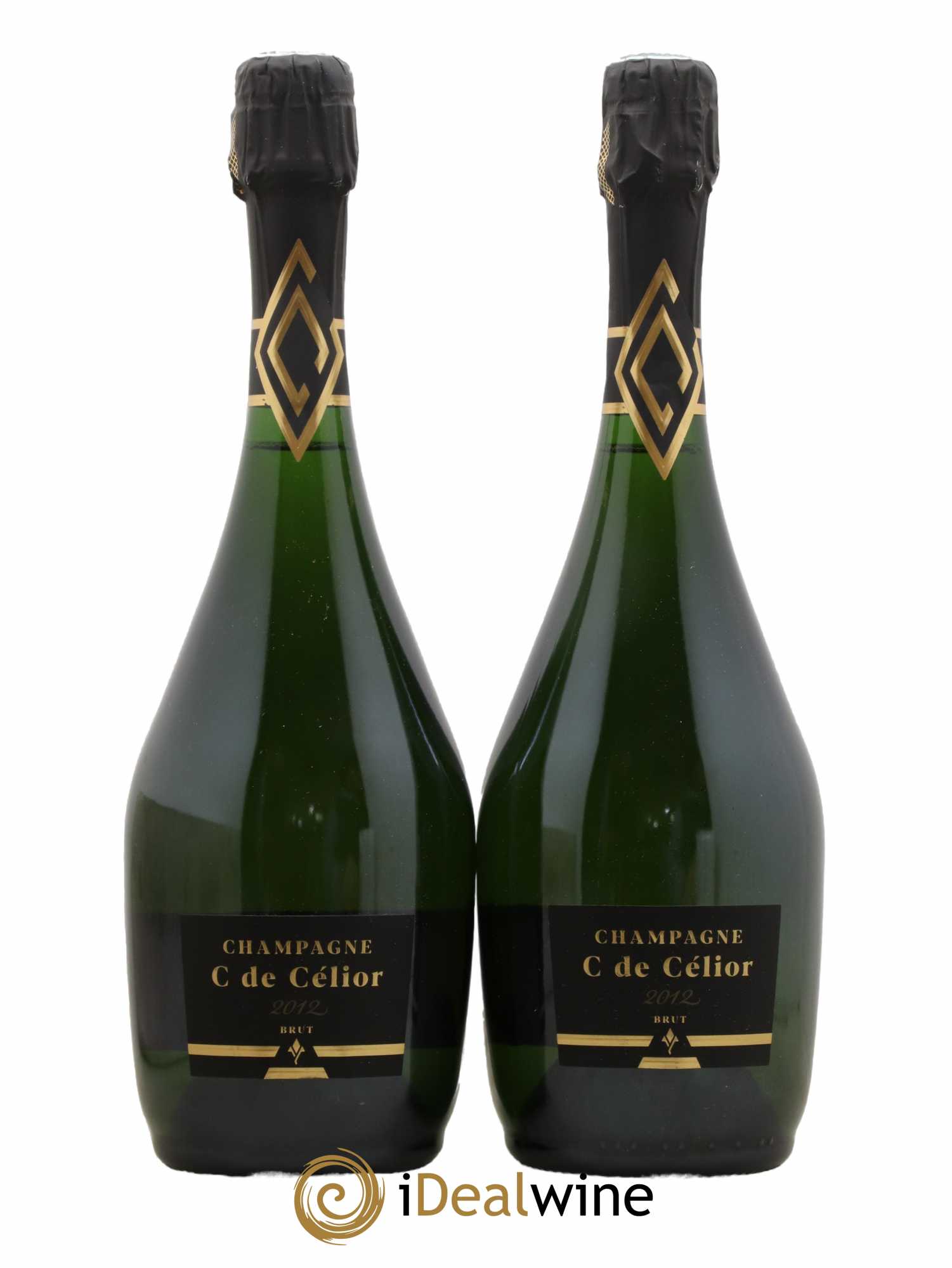 Champagne C de Célior (sans prix de réserve) 2012 - Posten von 2 Flaschen - 0