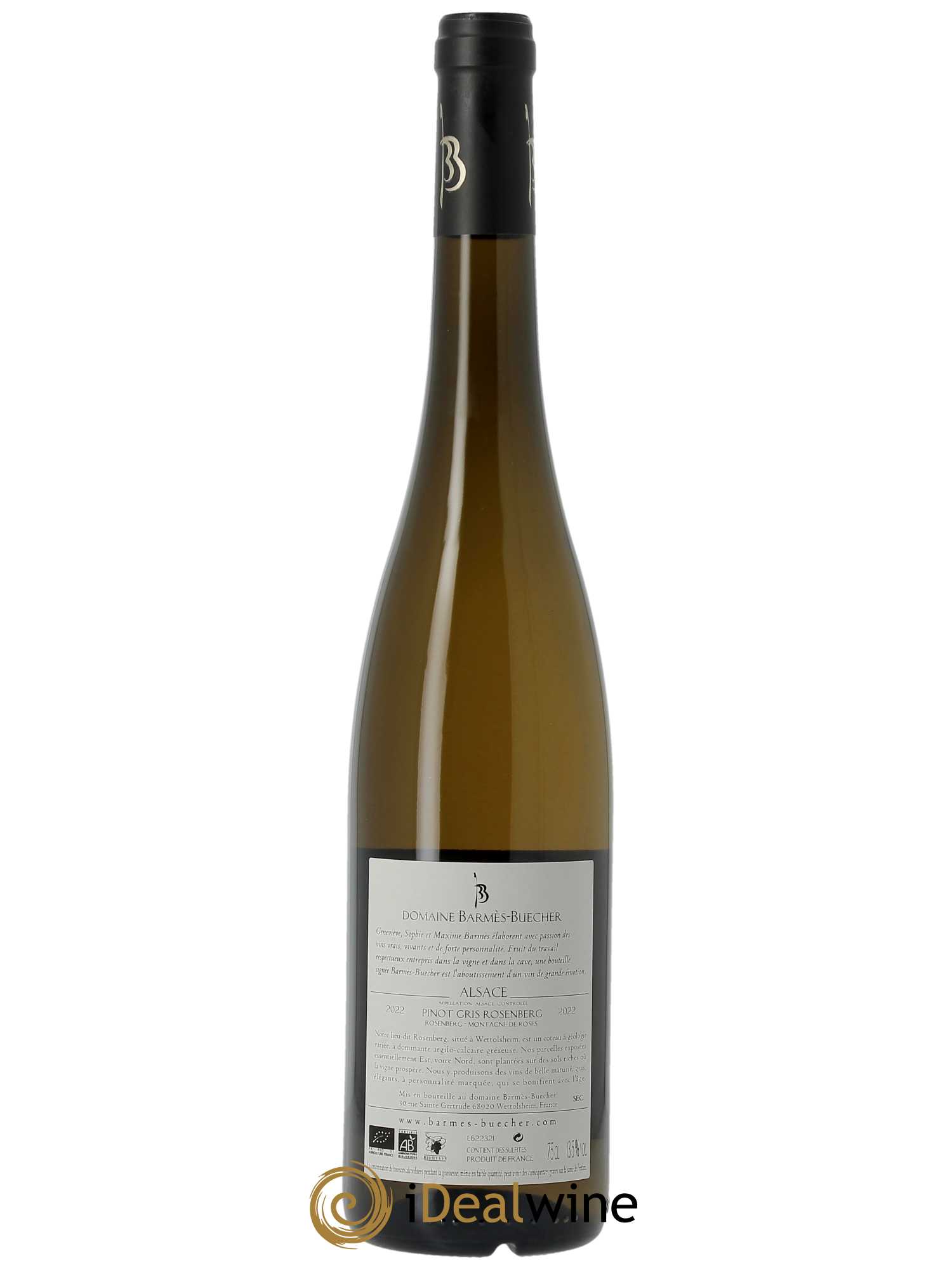 Alsace Pinot Gris Rosenberg Barmes-Buecher 2022 - Lotto di 1 bottiglia - 1