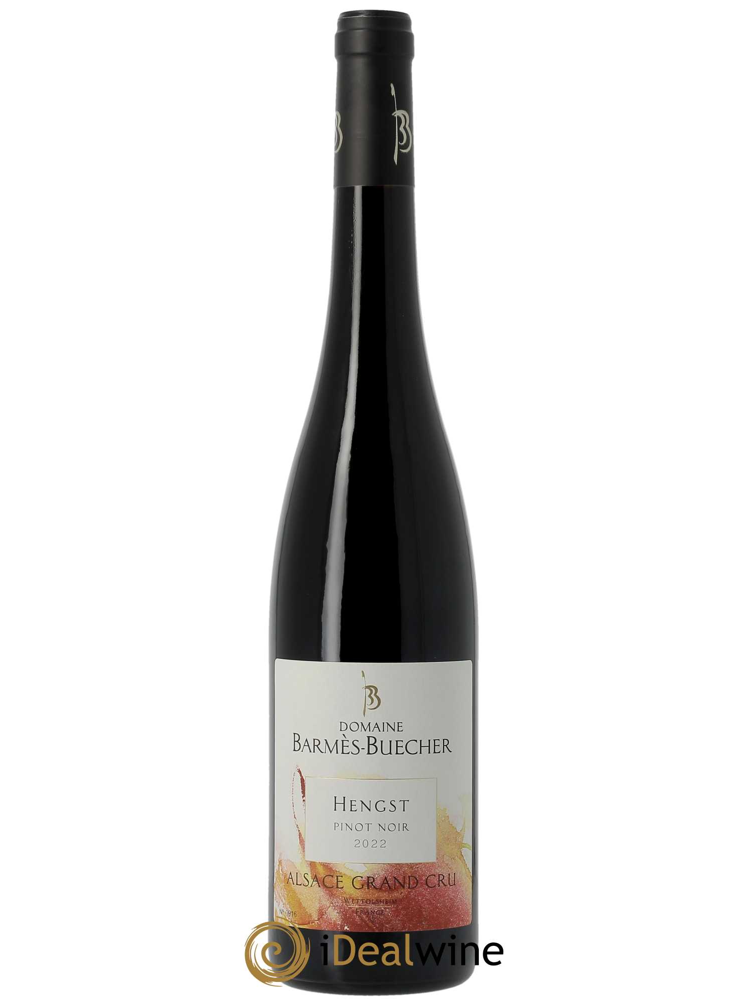 Alsace Pinot Noir Grand Cru Hengst Barmes-Buecher 2022 - Lot de 1 bouteille - 0