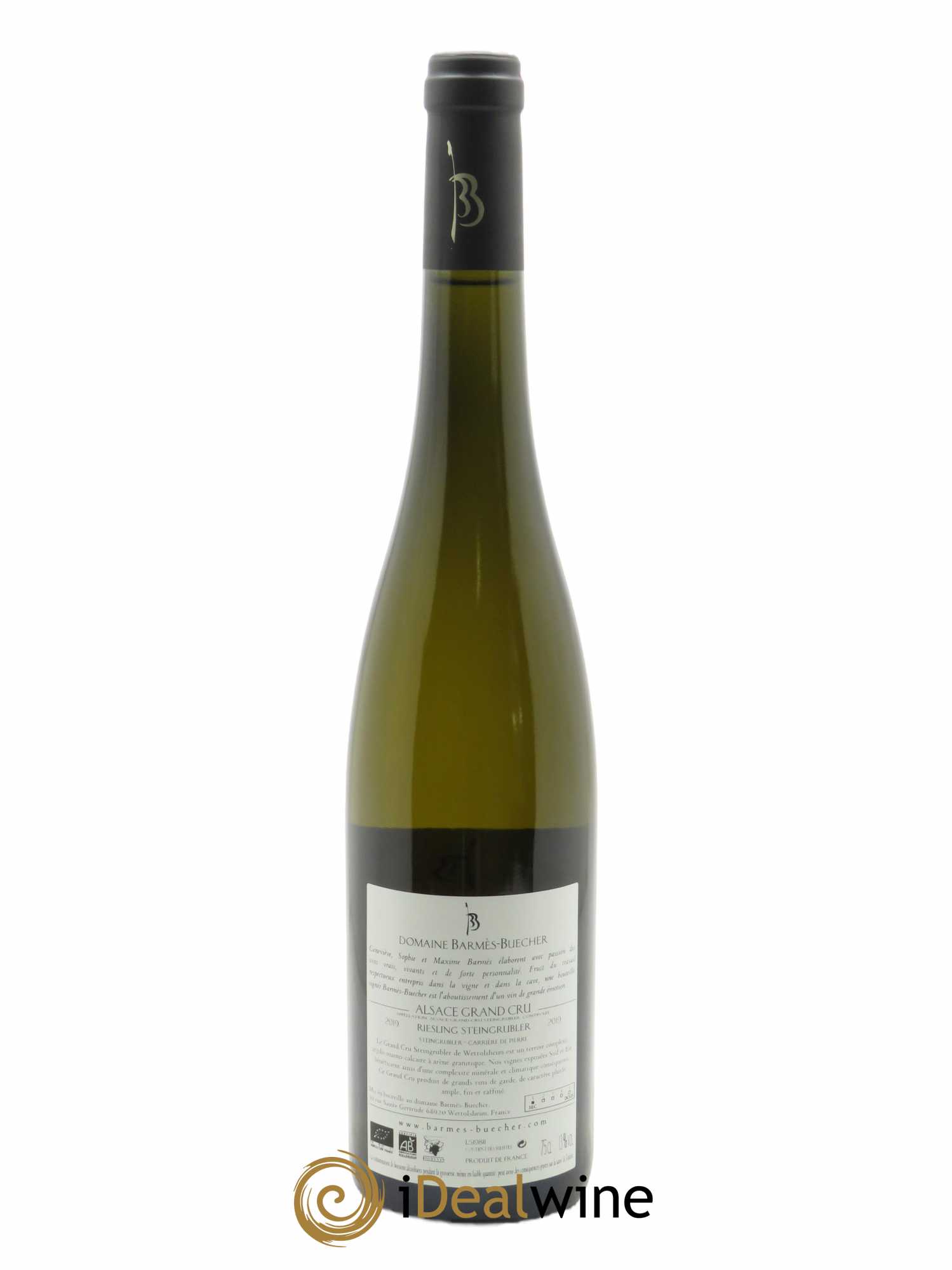 Alsace Riesling Grand Cru Steingrübler Barmes-Buecher 2019 - Lot of 1 bottle - 1
