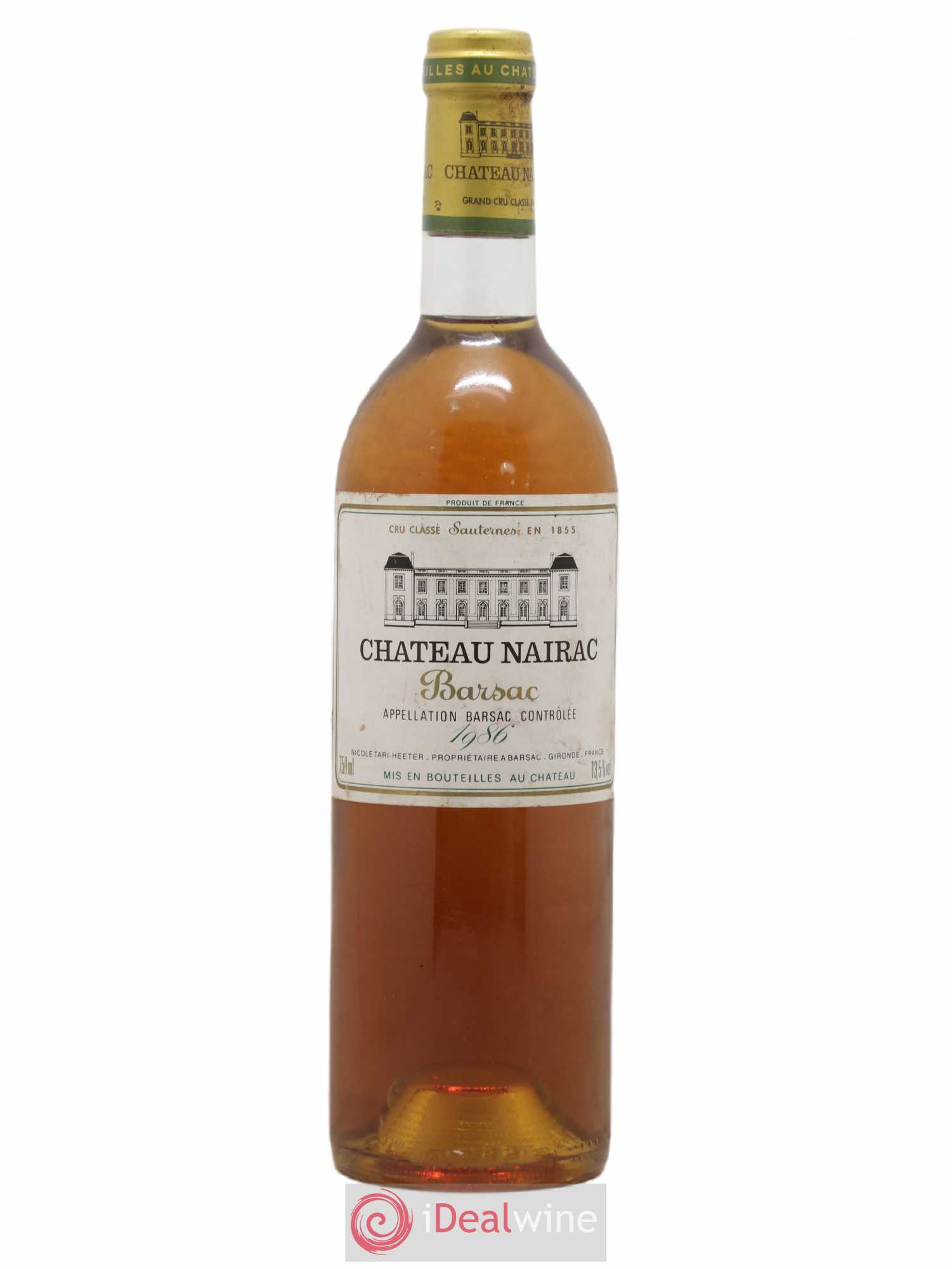 Château Nairac 2ème Grand Cru Classé 1986 - Lotto di 1 bottiglia - 0