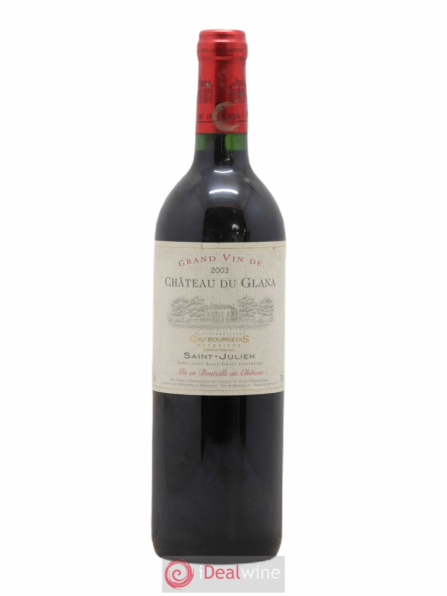 Château du Glana 2003 - Lot de 1 bouteille - 0