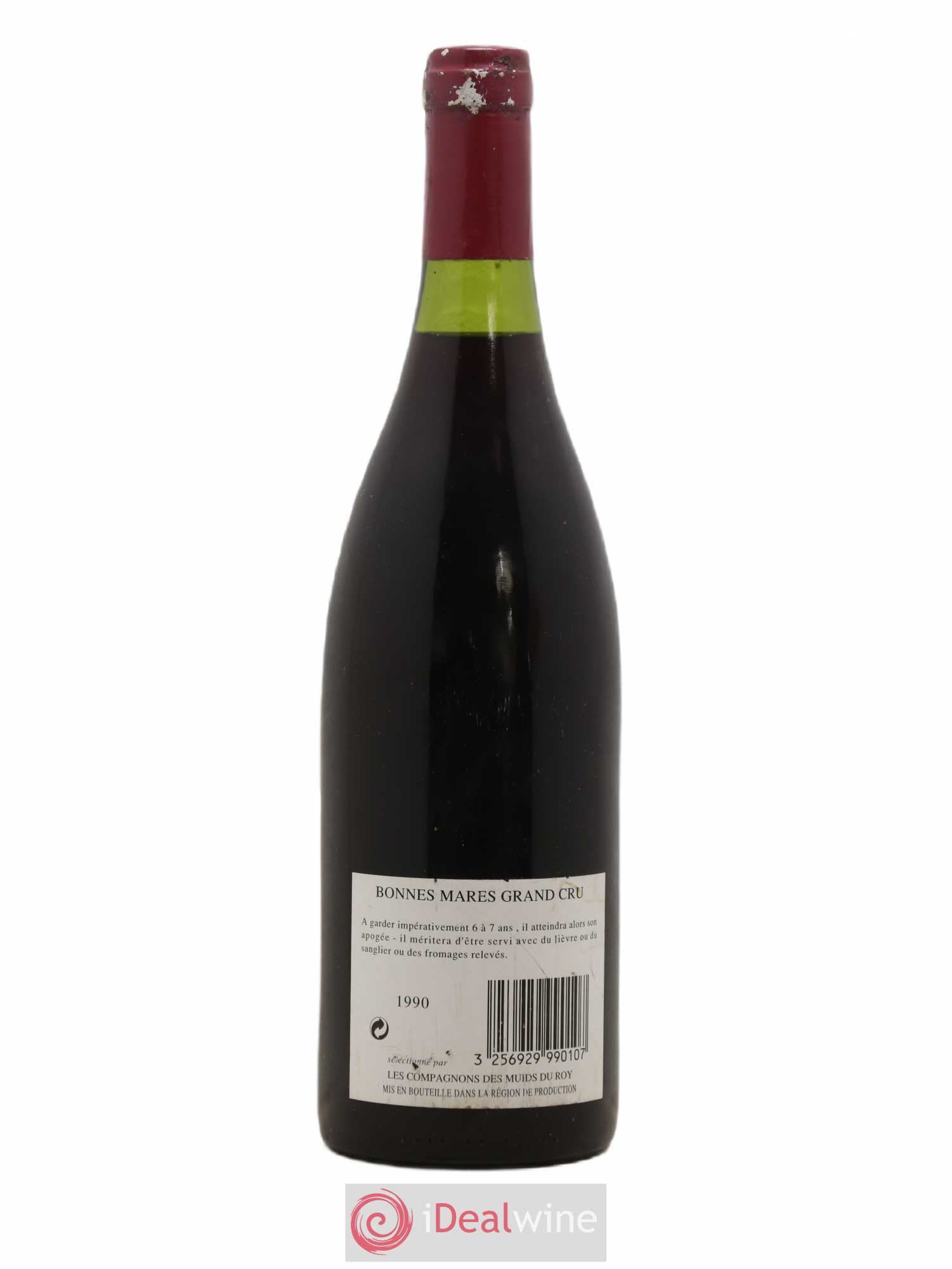Bonnes-Mares Grand Cru Domaine Drouhin-Laroze 1990 - Lot de 1 bouteille - 1