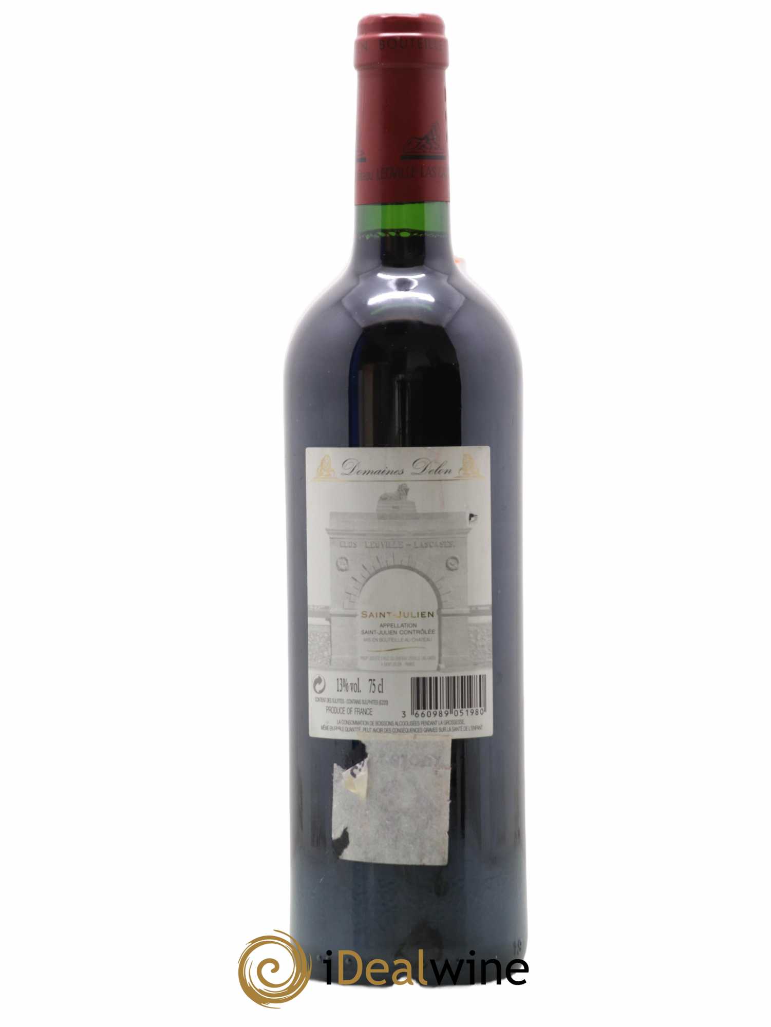 Château Léoville Las Cases 2ème Grand Cru Classé 2005 - Posten von 1 Flasche - 1