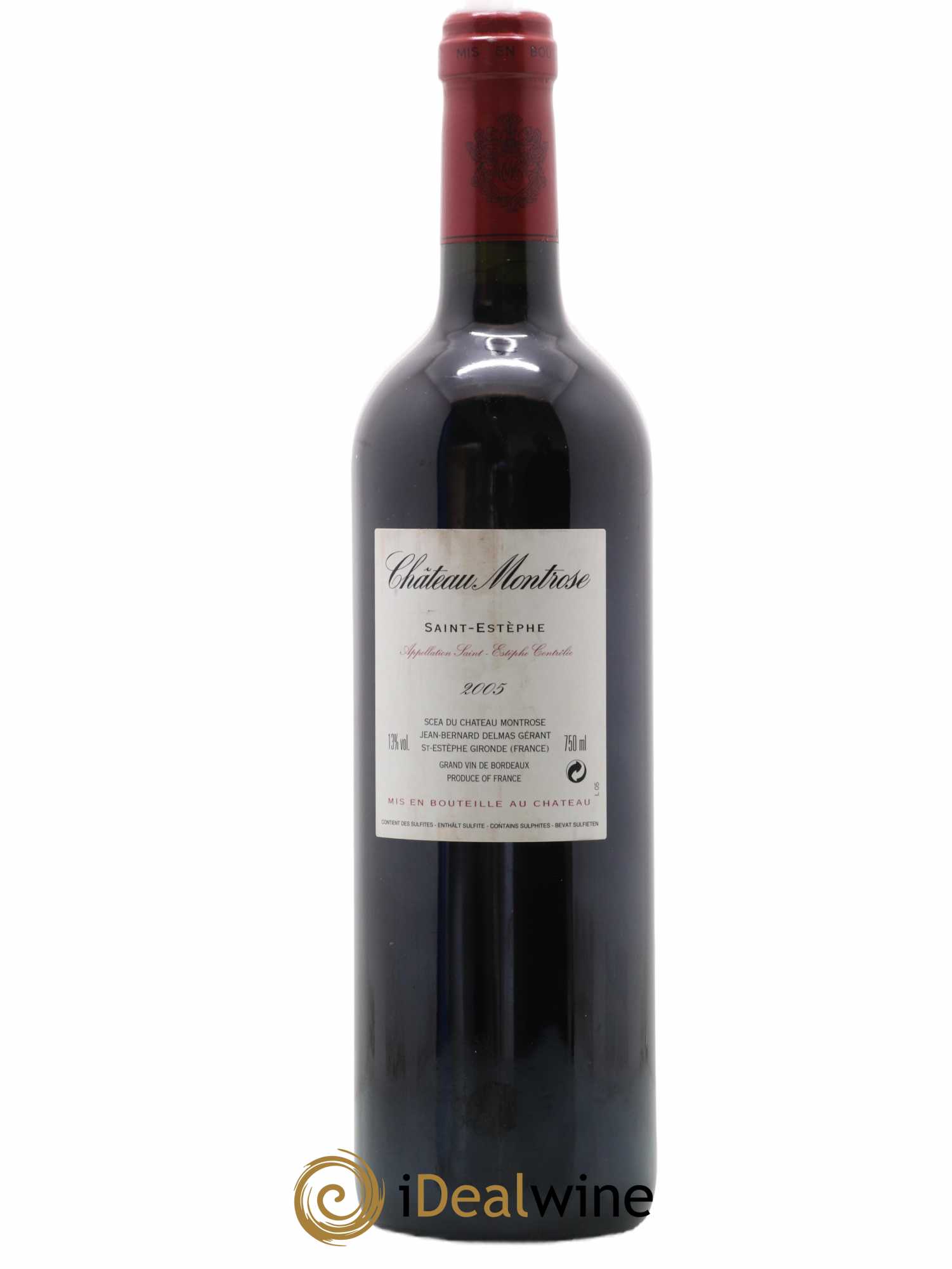 Château Montrose 2ème Grand Cru Classé 2005 - Lot de 1 bouteille - 1