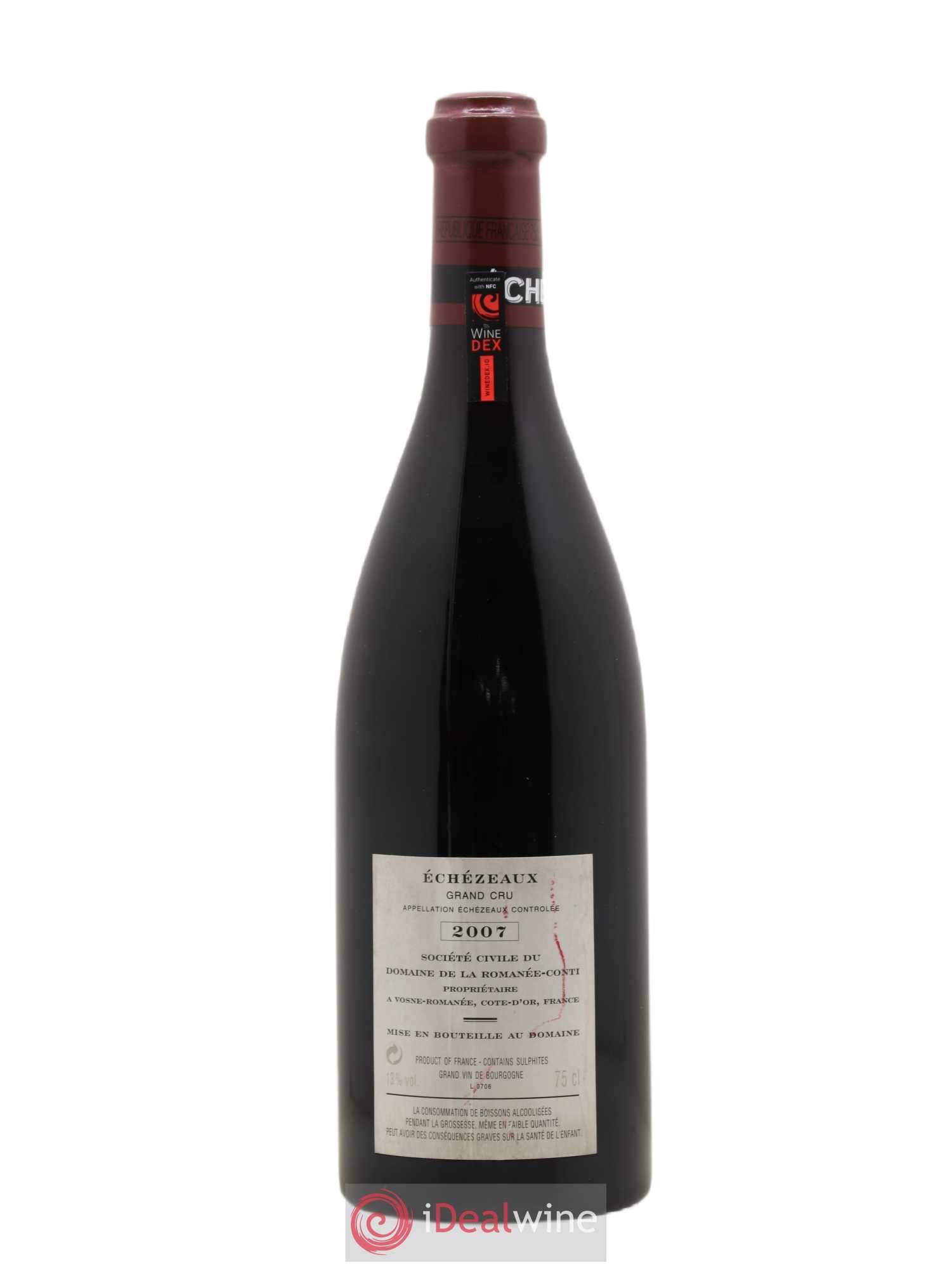 Echezeaux Grand Cru Domaine de la Romanée-Conti 2007 - Lot de 1 bouteille - 1