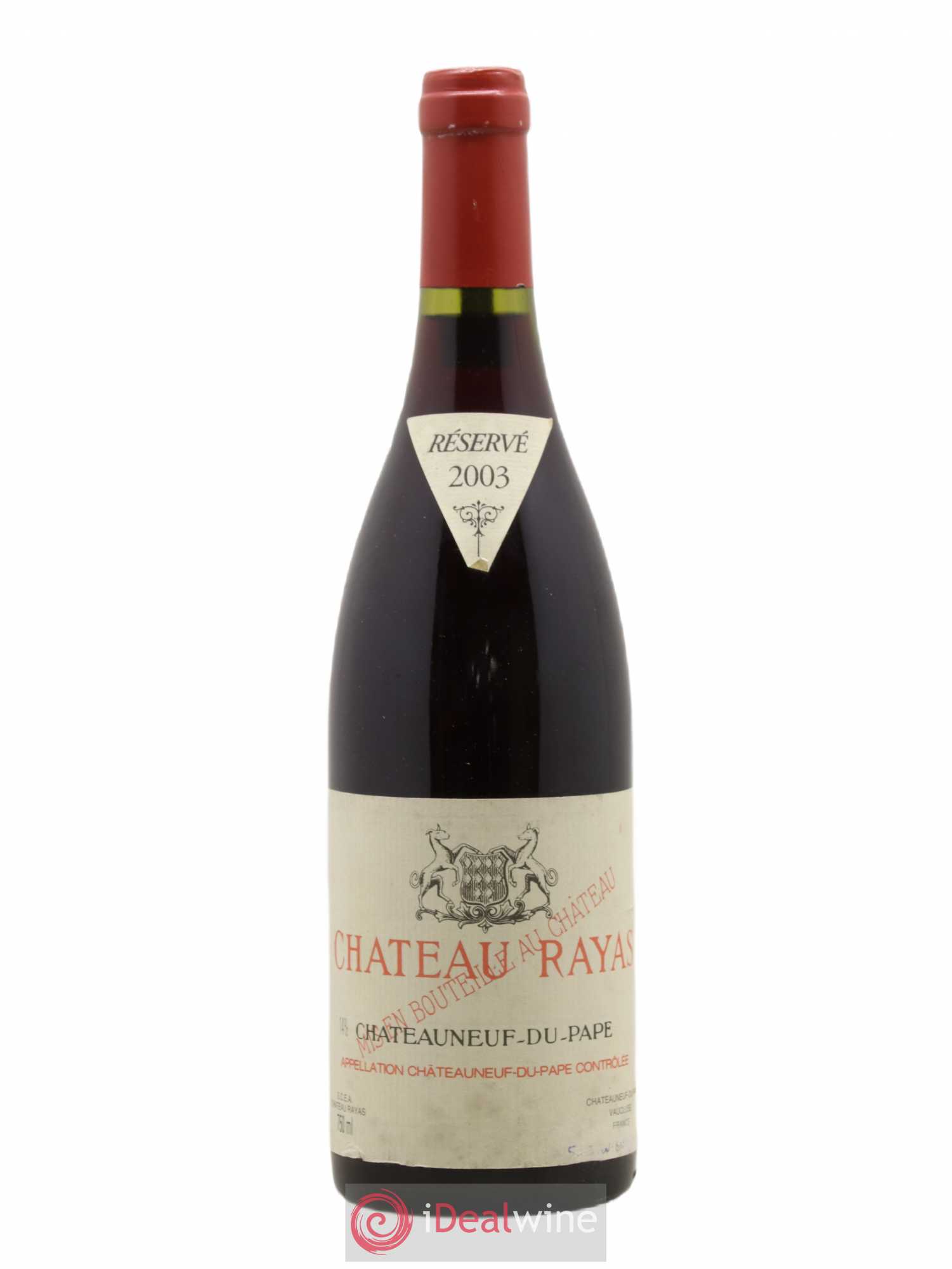 Châteauneuf-du-Pape Château Rayas Emmanuel Reynaud 2003 - Lot de 1 bouteille - 0