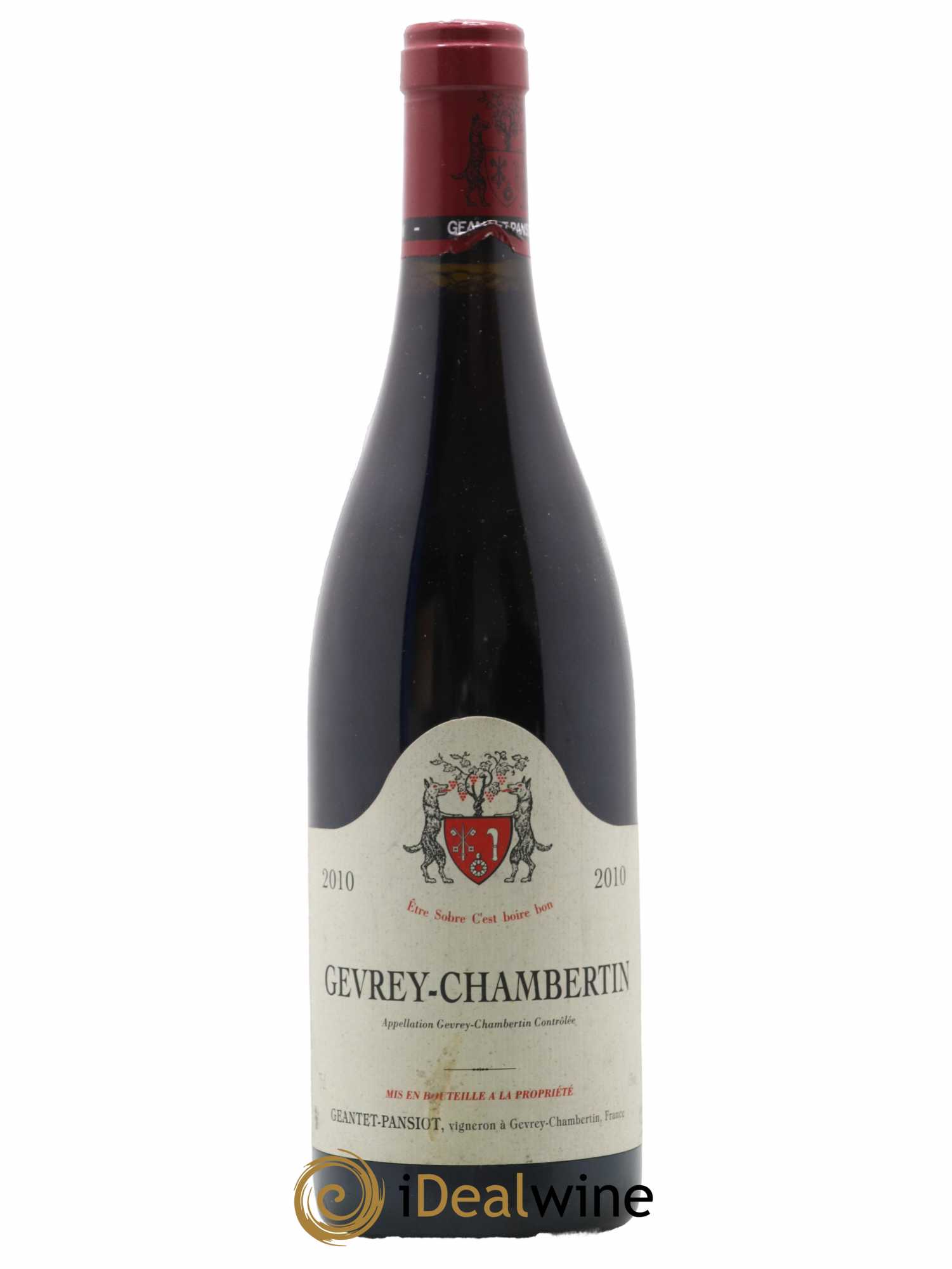 Gevrey-Chambertin Geantet-Pansiot 2010 - Lot de 1 bouteille - 0