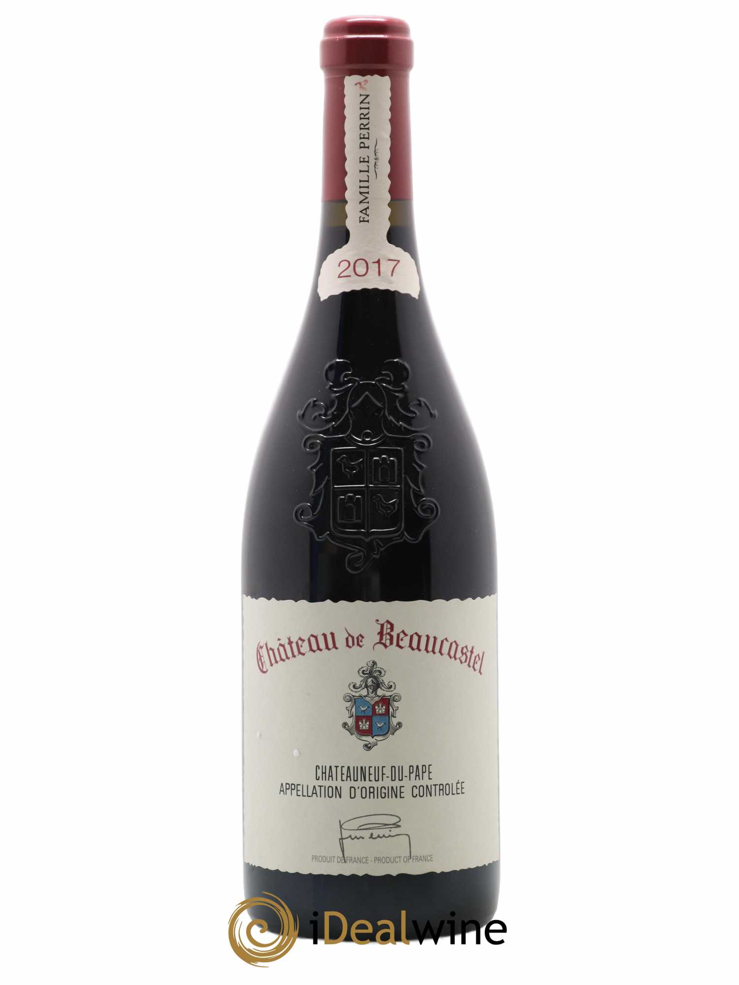 Châteauneuf-du-Pape Château de Beaucastel Famille Perrin 2017 - Lot de 1 bouteille - 0