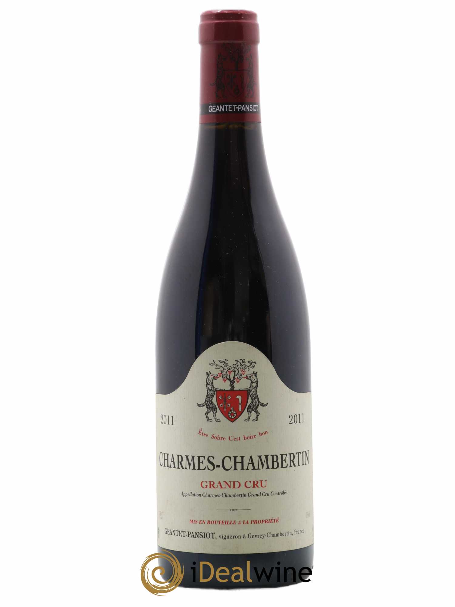 Charmes-Chambertin Grand Cru Geantet-Pansiot 2011 - Lot de 1 bouteille - 0