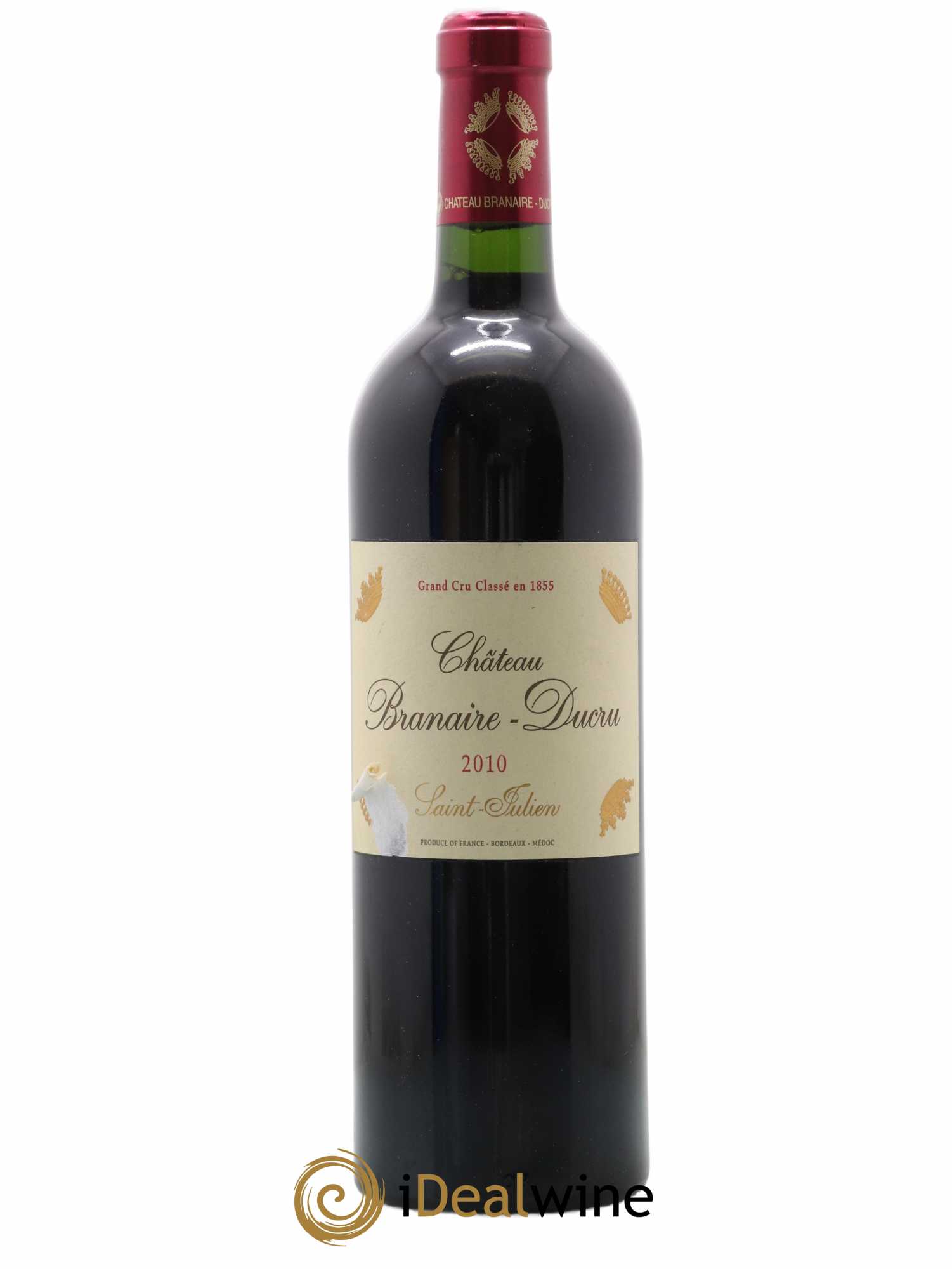Château Branaire Ducru 4ème Grand Cru Classé 2010 - Lot de 1 bouteille - 0