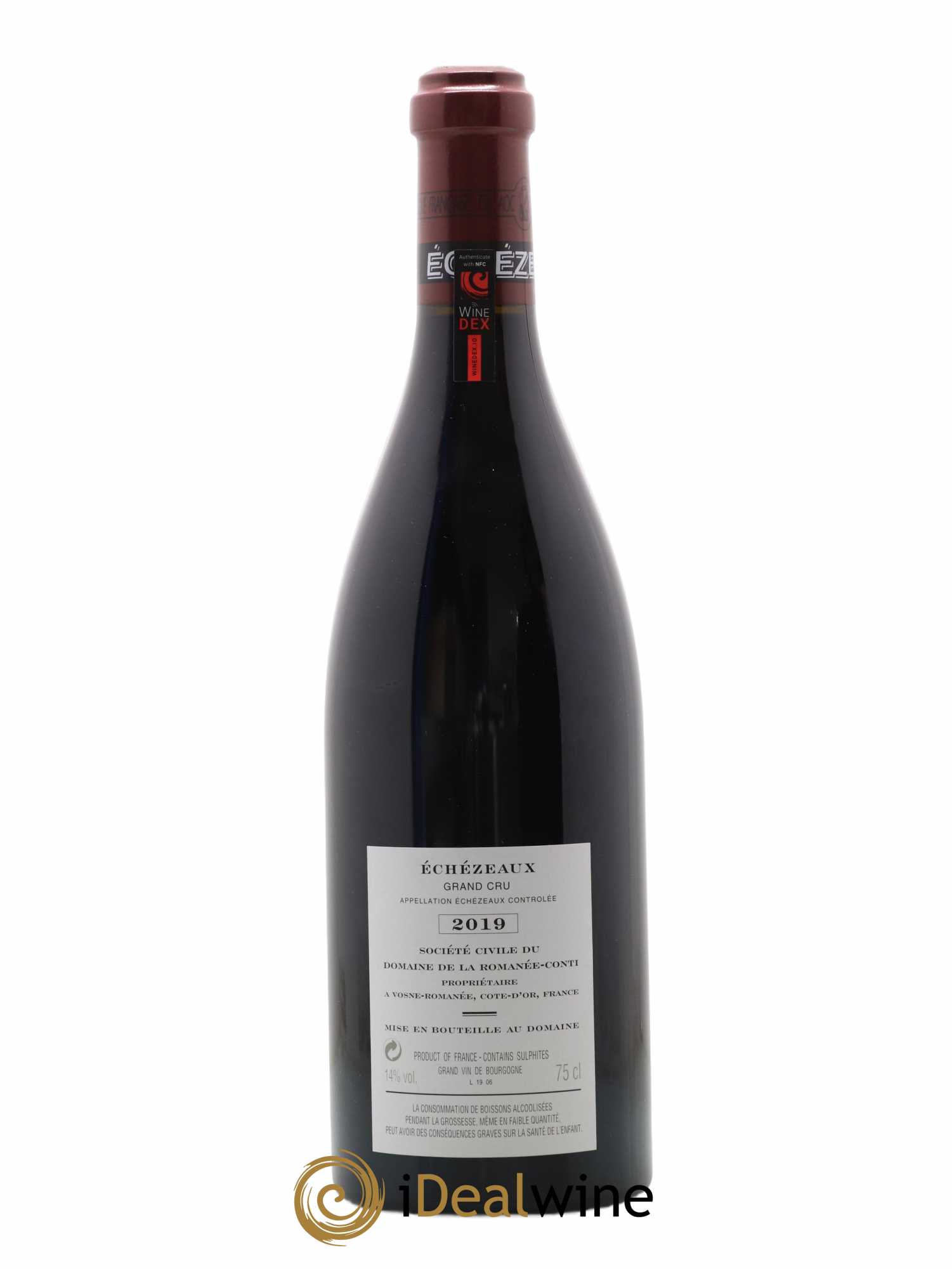 Echezeaux Grand Cru Domaine de la Romanée-Conti 2019 - Lot de 1 bouteille - 1