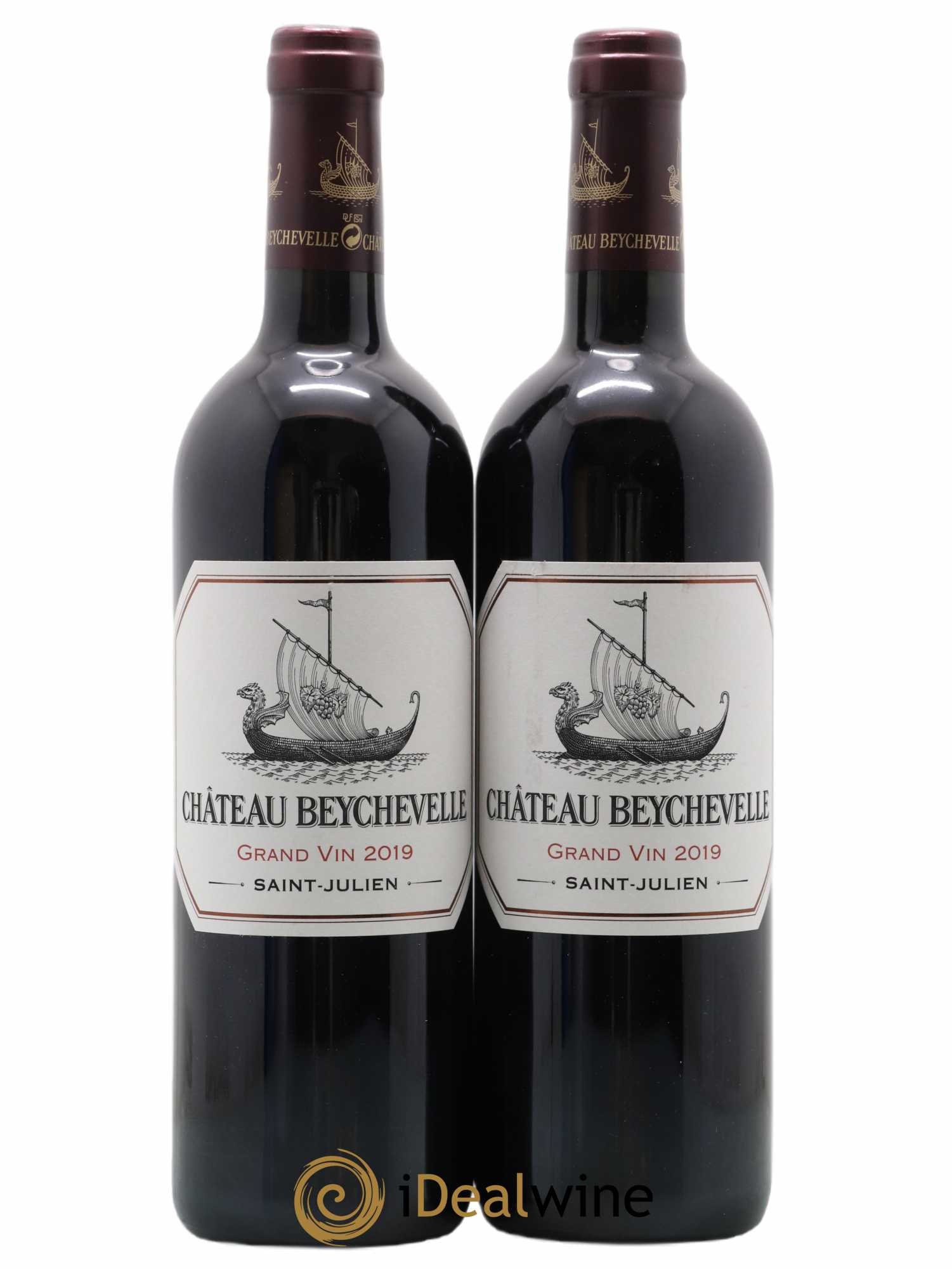 Château Beychevelle 4ème Grand Cru Classé 2019 - Lot de 2 bouteilles - 0